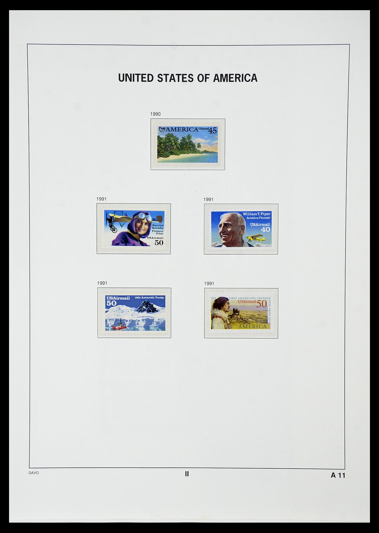 34510 565 - Postzegelverzameling 34510 USA 1927-1994.