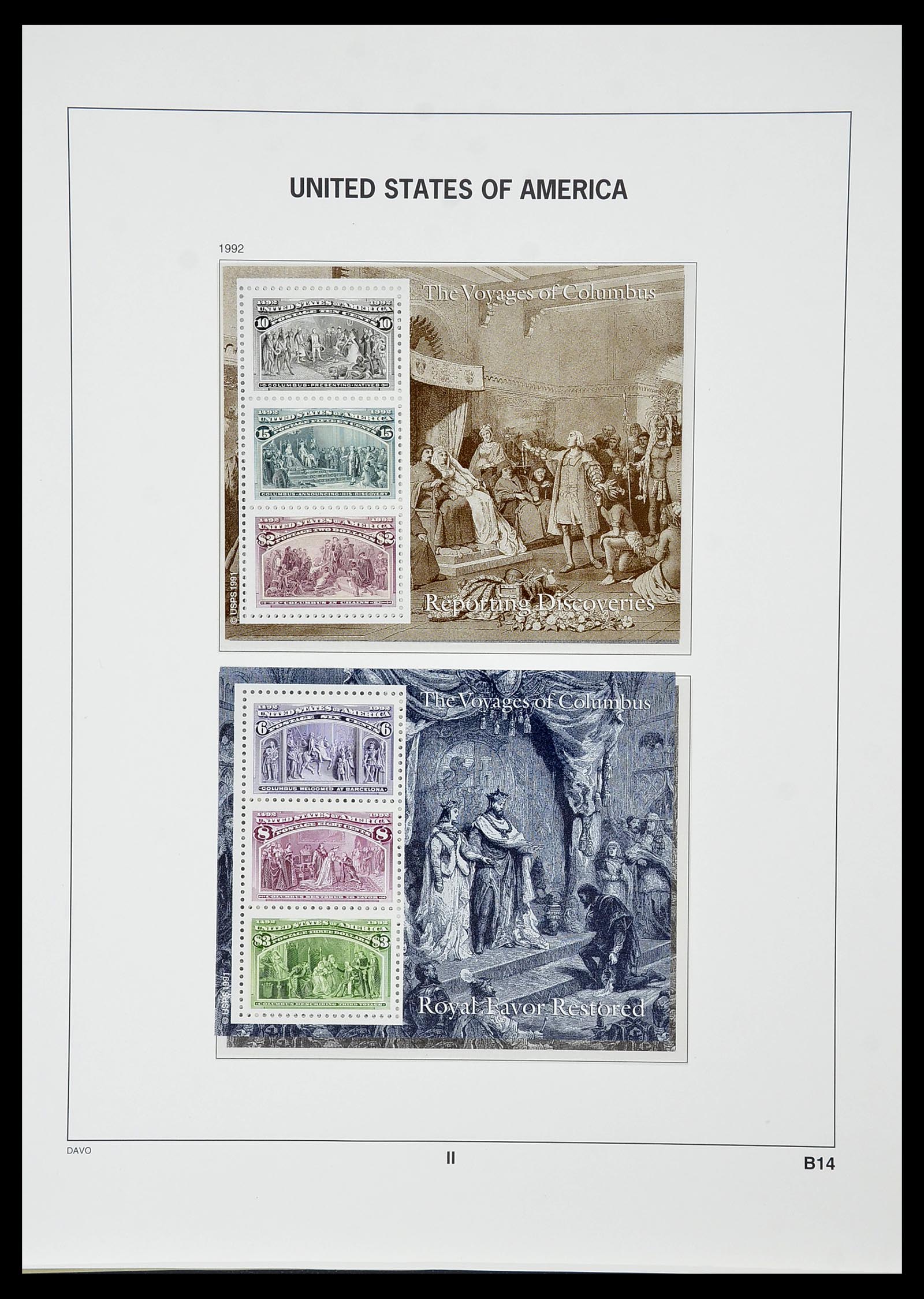 34510 567 - Postzegelverzameling 34510 USA 1927-1994.