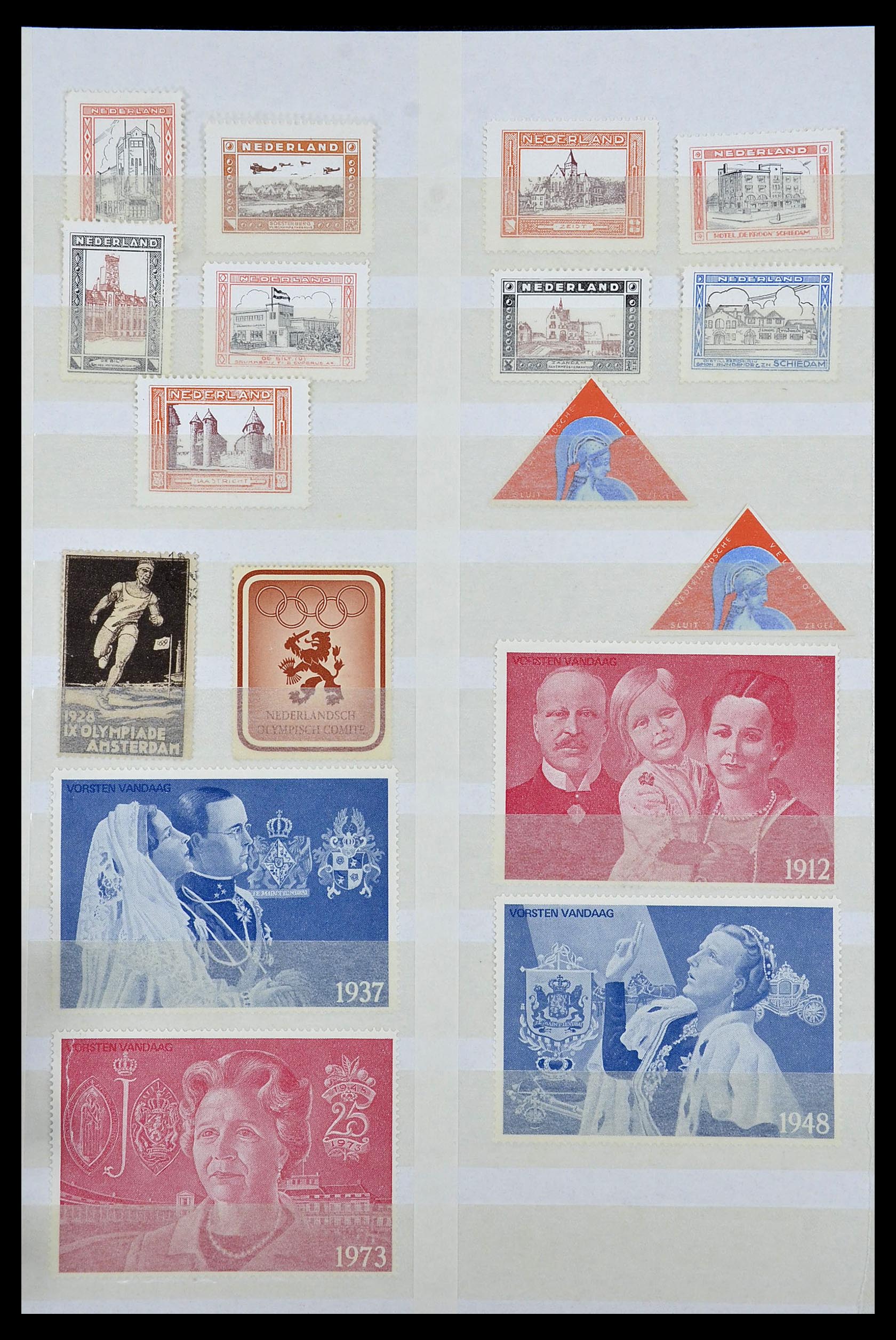 34511 005 - Postzegelverzameling 34511 Nederland 1869-1980.