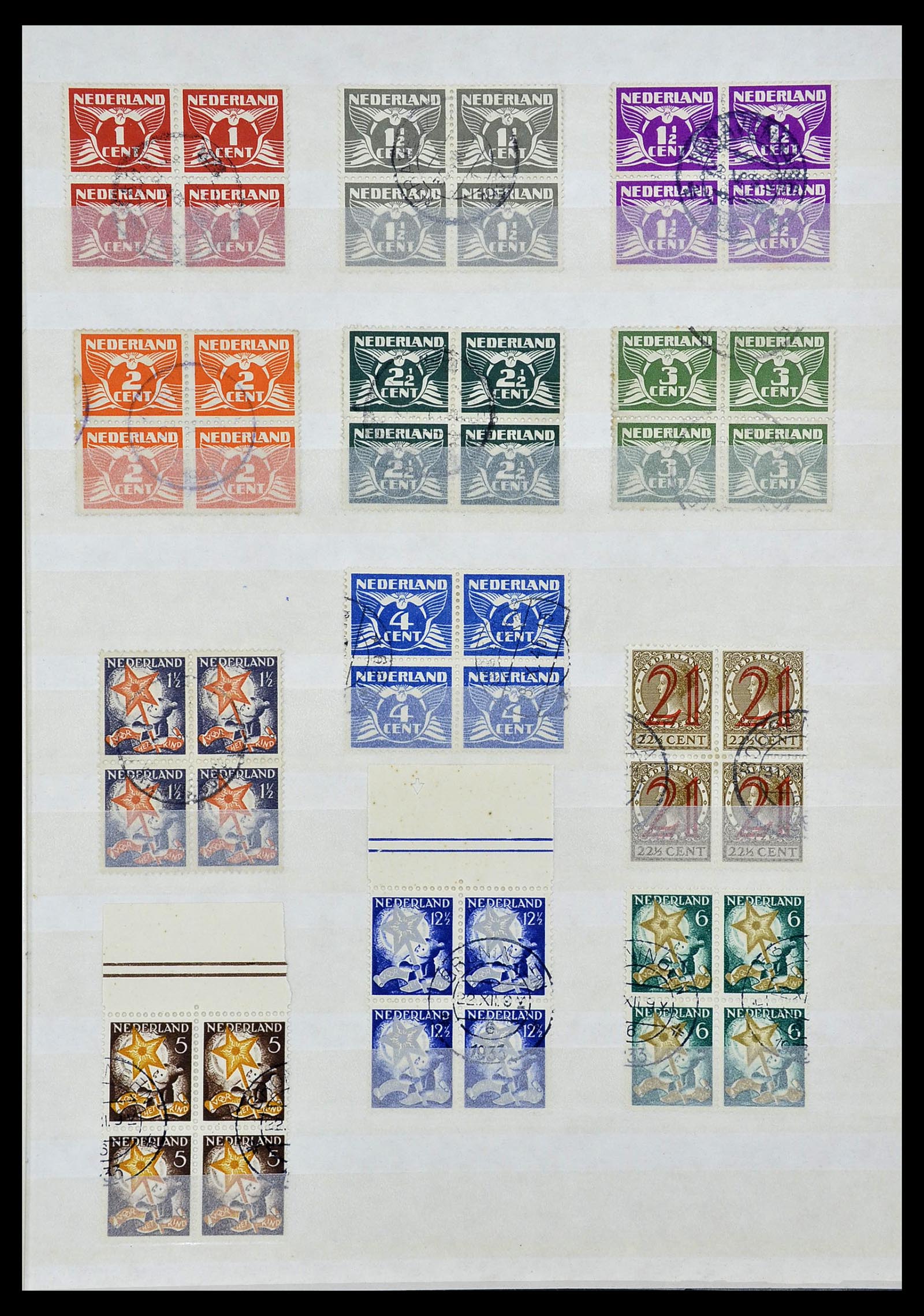 34511 012 - Postzegelverzameling 34511 Nederland 1869-1980.