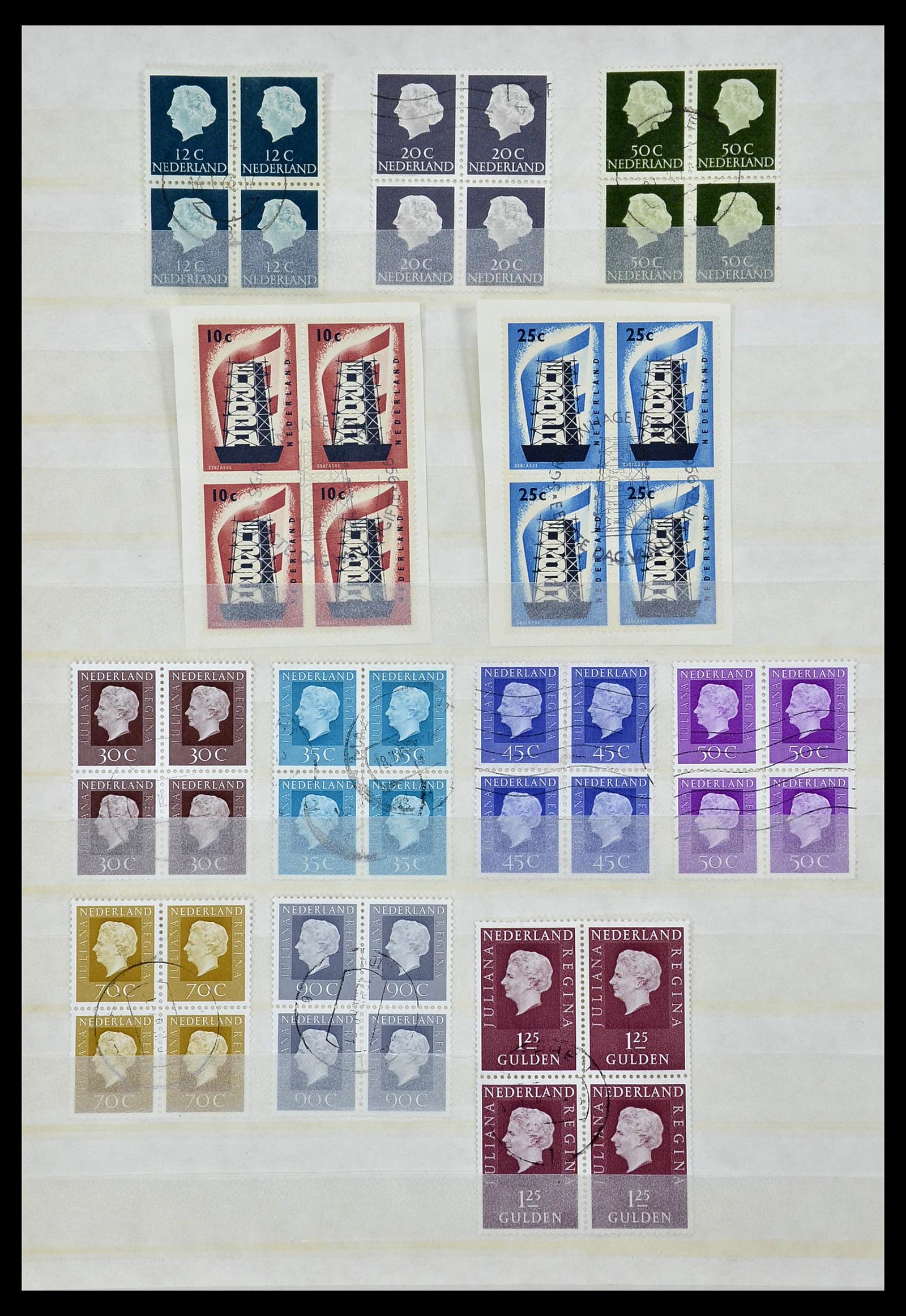 34511 017 - Postzegelverzameling 34511 Nederland 1869-1980.