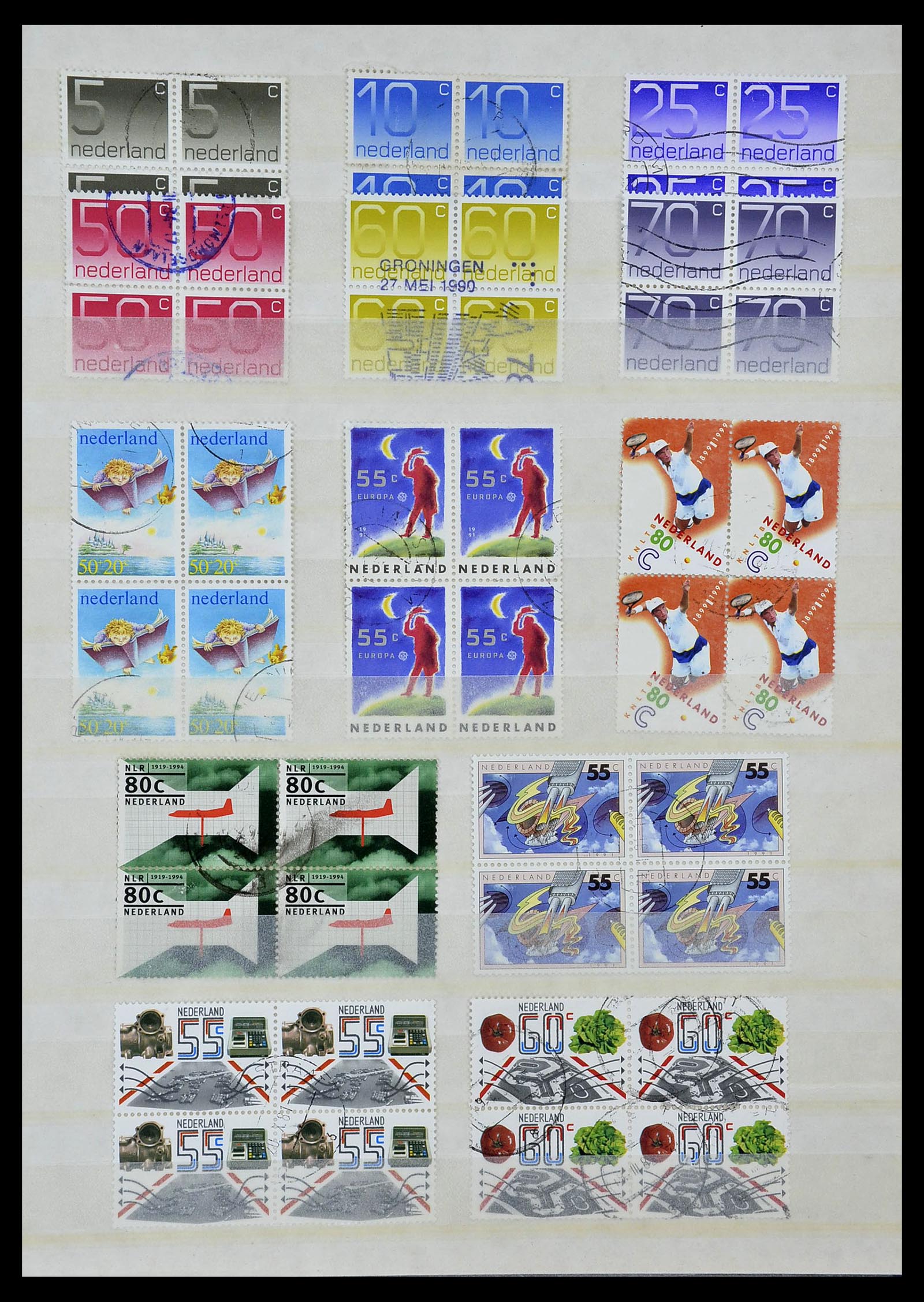 34511 020 - Postzegelverzameling 34511 Nederland 1869-1980.