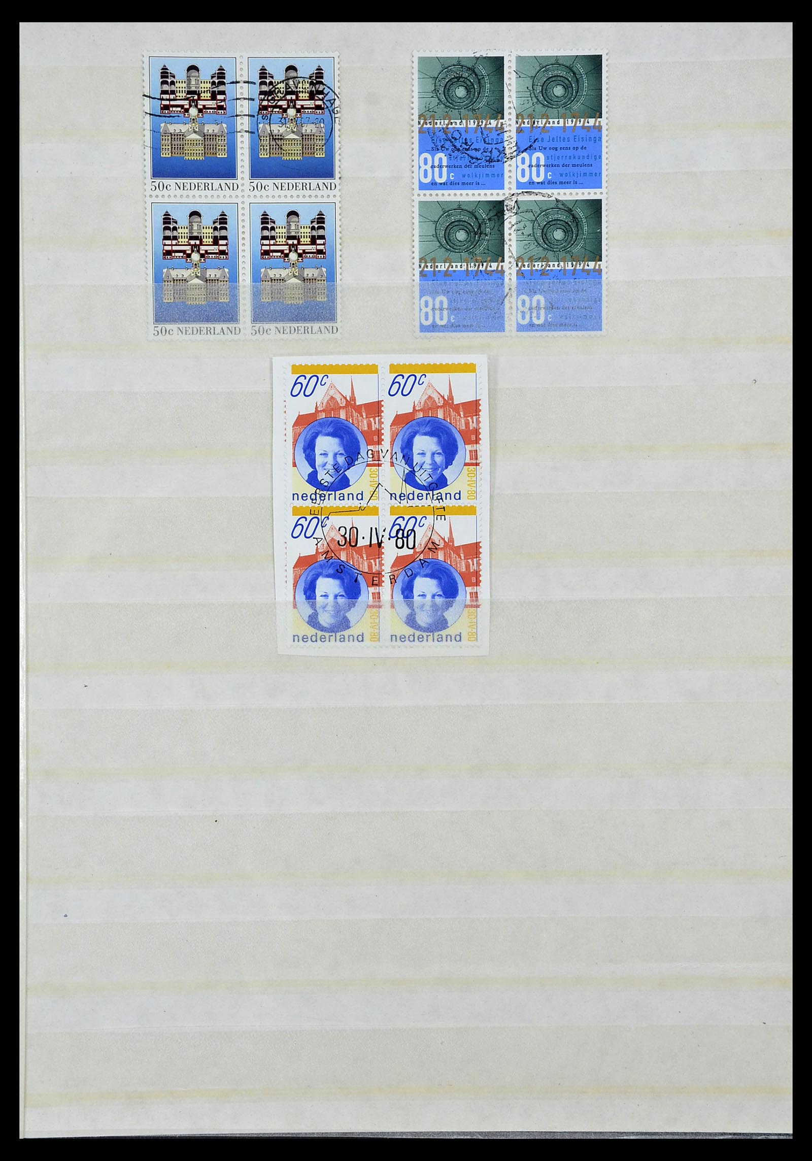 34511 022 - Postzegelverzameling 34511 Nederland 1869-1980.