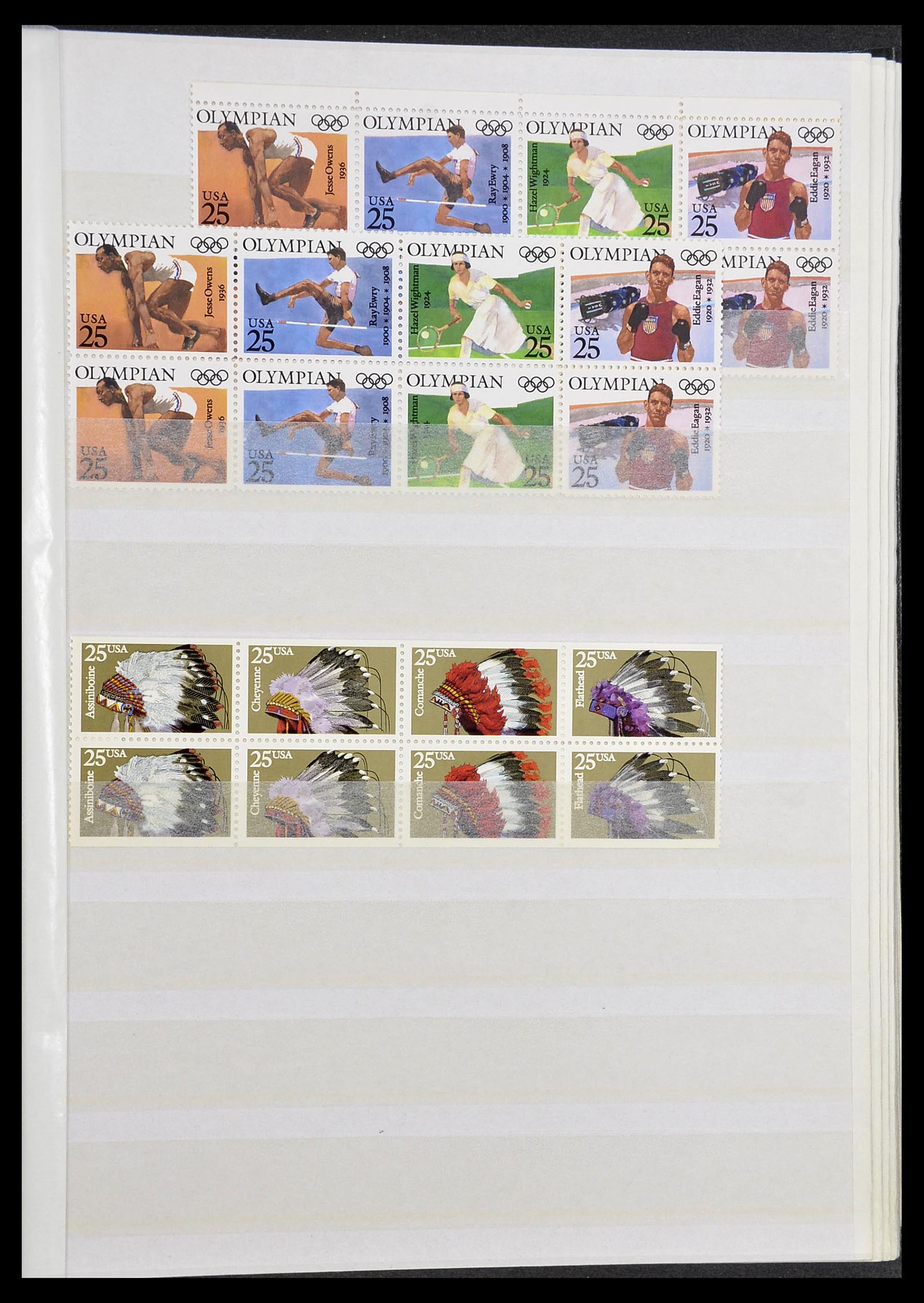 34513 002 - Stamp Collection 34513 USA 1945-1995.