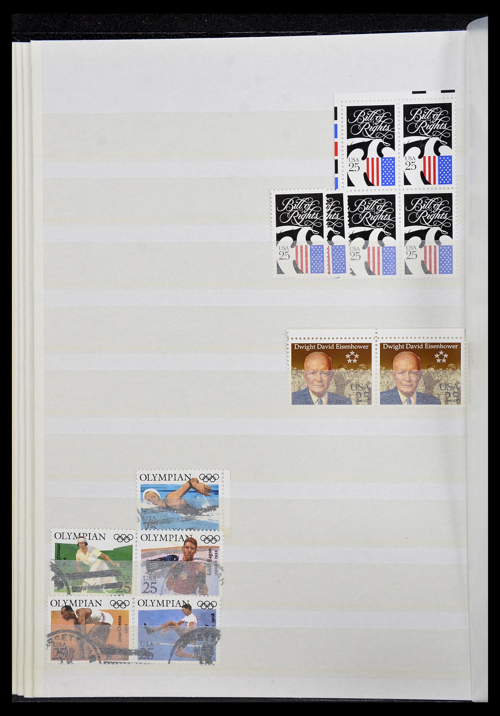34513 005 - Postzegelverzameling 34513 USA 1945-1995.