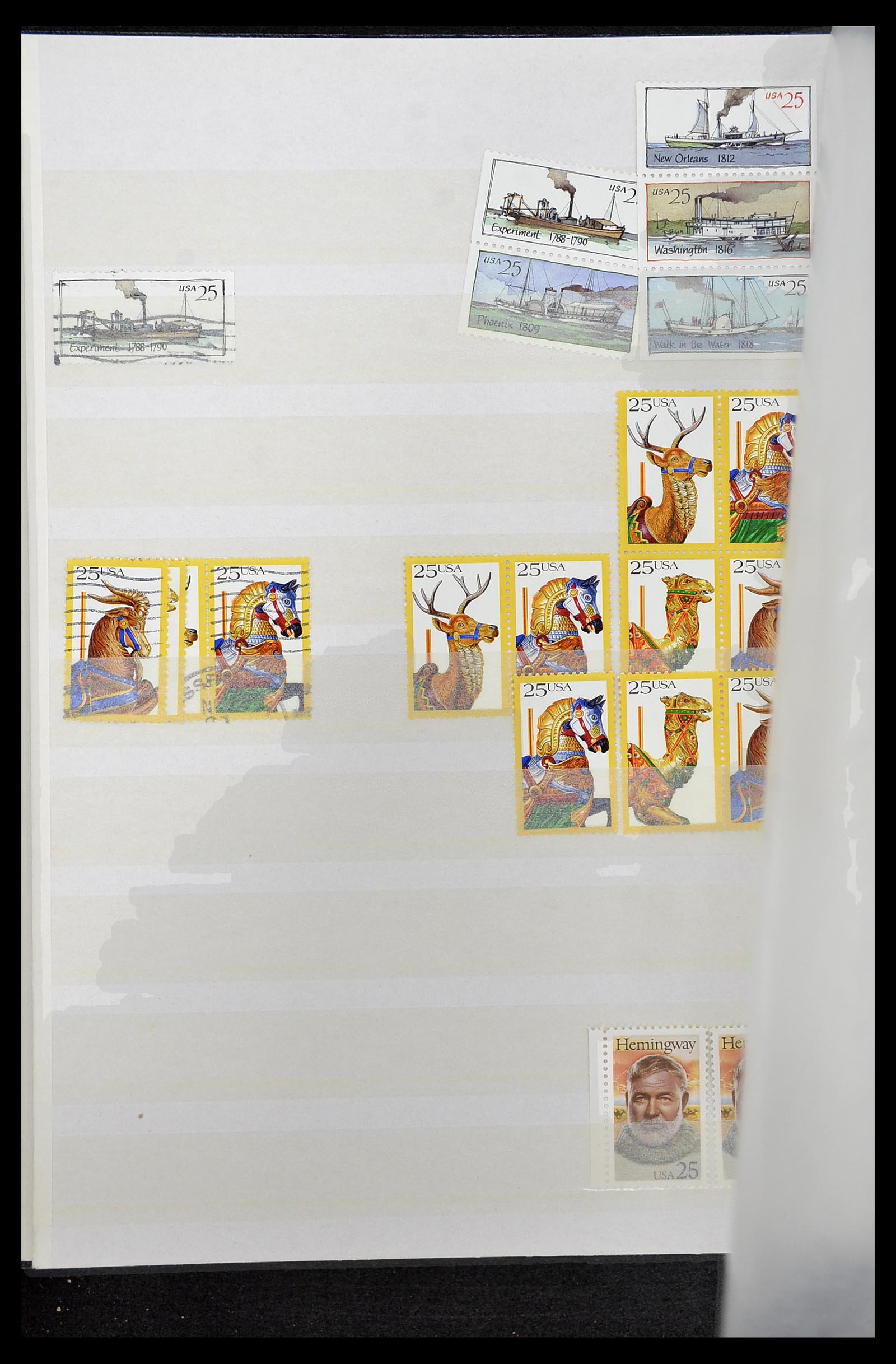 34513 007 - Stamp Collection 34513 USA 1945-1995.