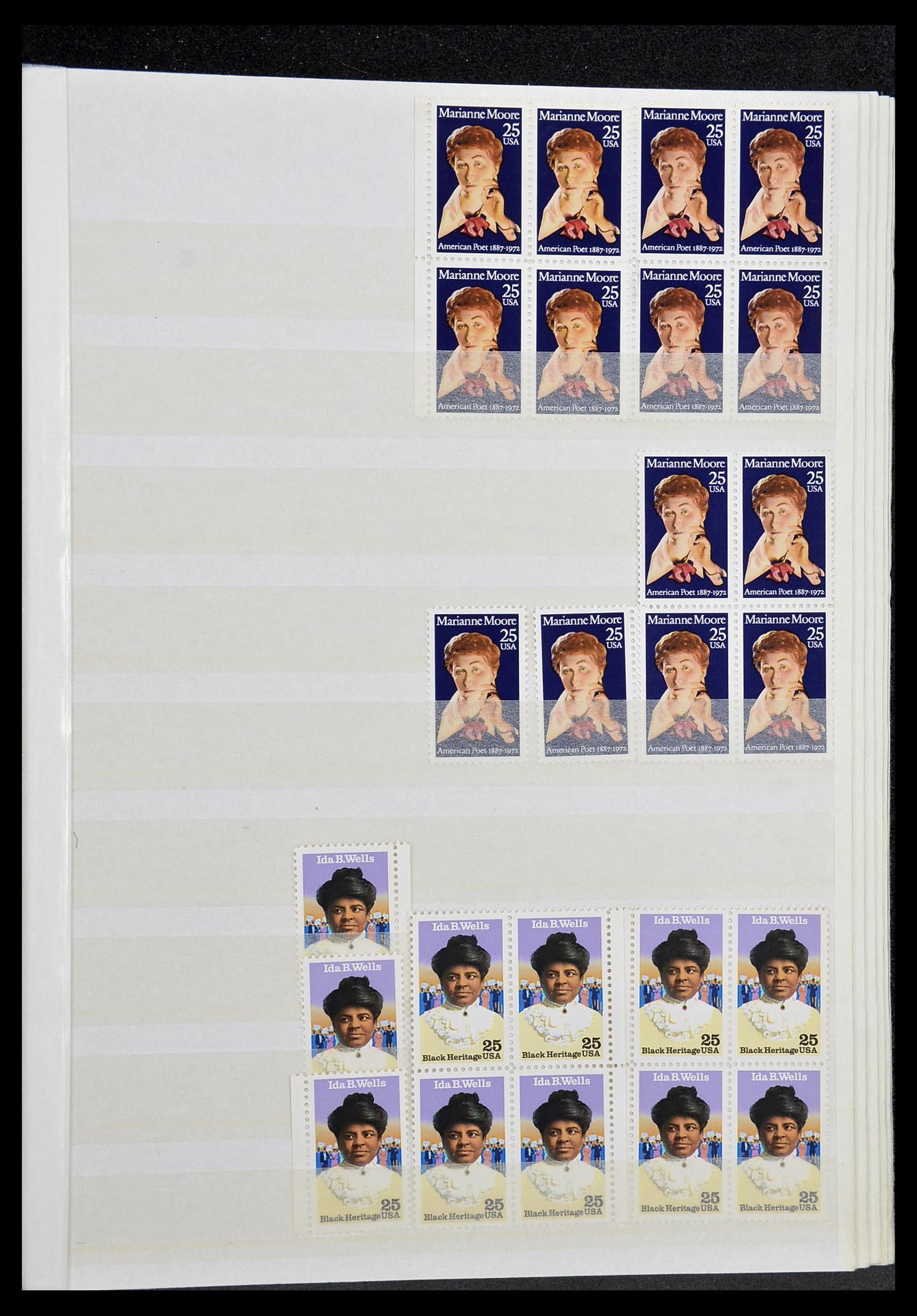 34513 008 - Postzegelverzameling 34513 USA 1945-1995.