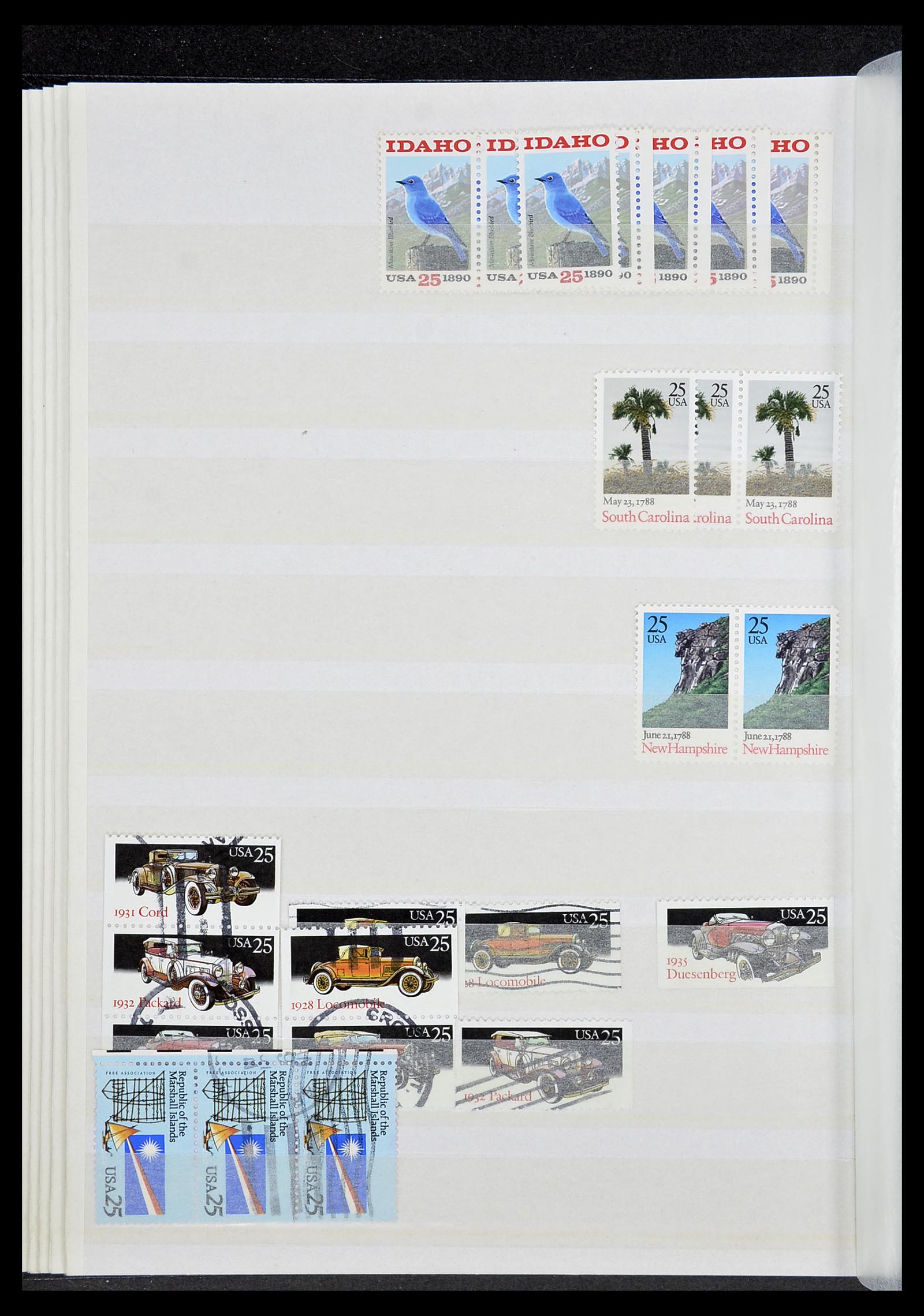 34513 013 - Postzegelverzameling 34513 USA 1945-1995.