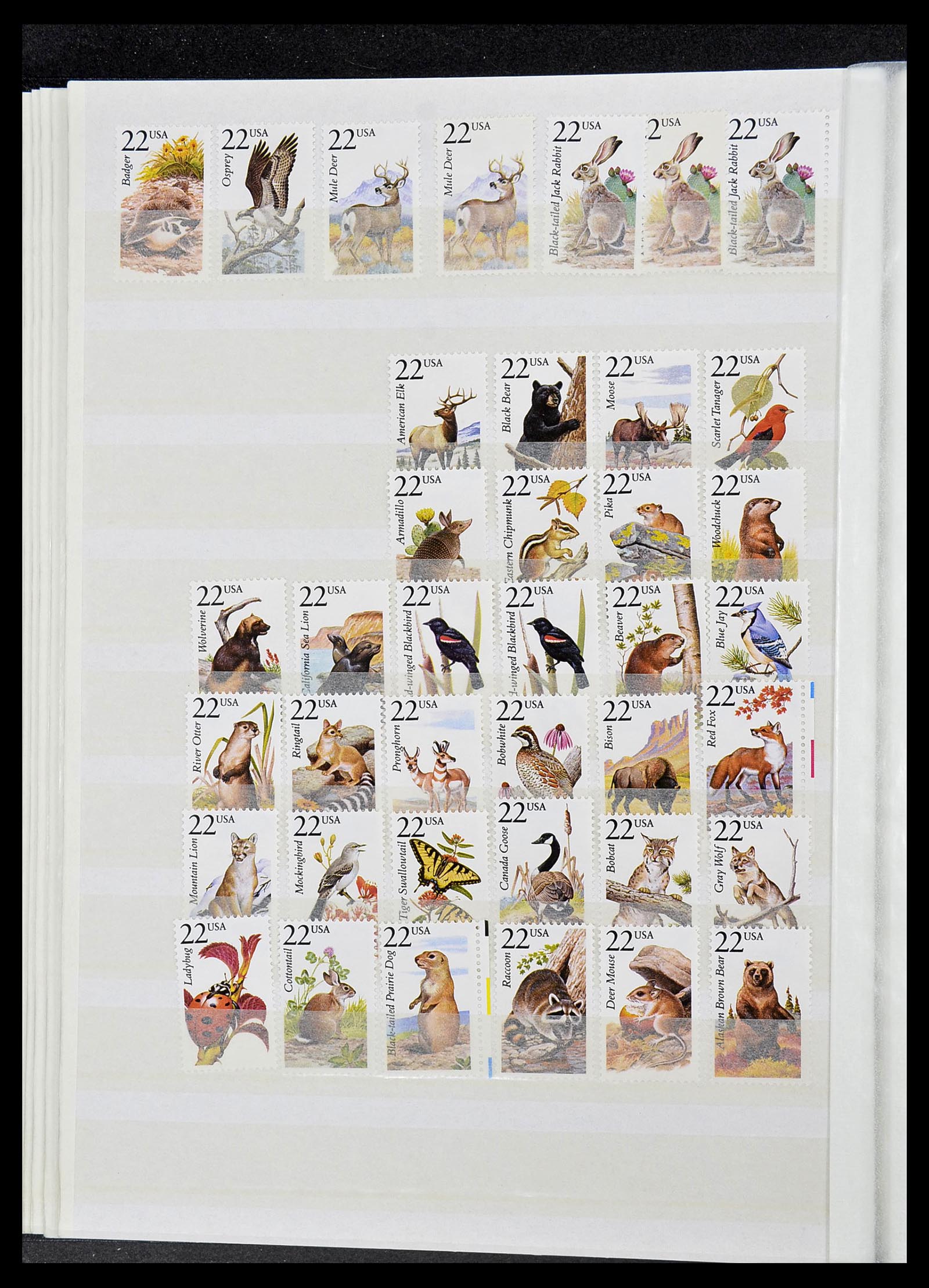 34513 015 - Stamp Collection 34513 USA 1945-1995.