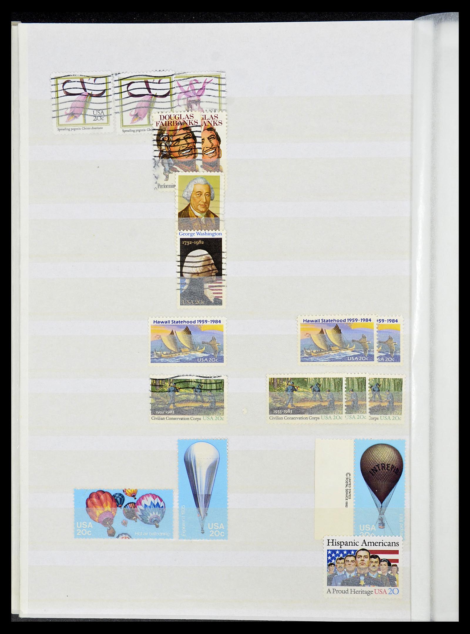34513 025 - Stamp Collection 34513 USA 1945-1995.