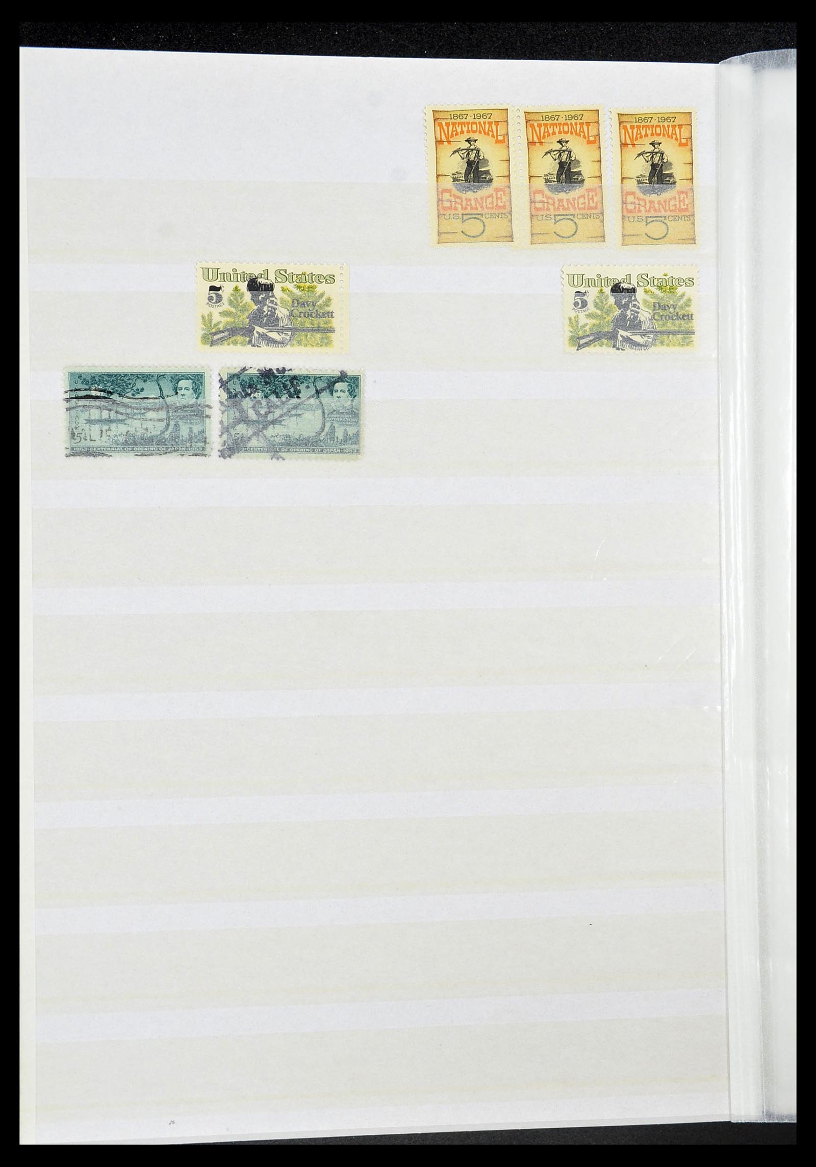 34513 038 - Postzegelverzameling 34513 USA 1945-1995.