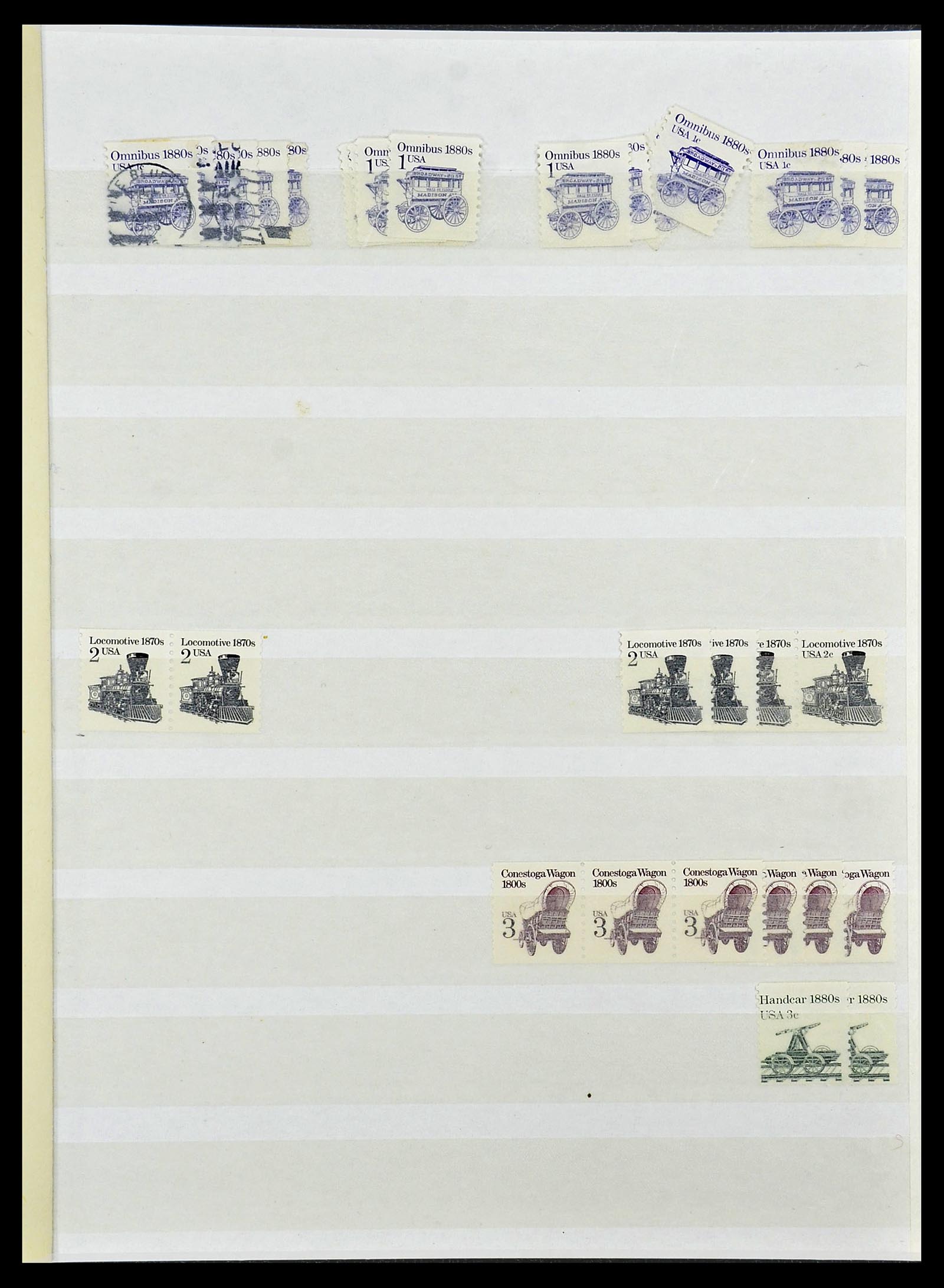 34513 044 - Postzegelverzameling 34513 USA 1945-1995.