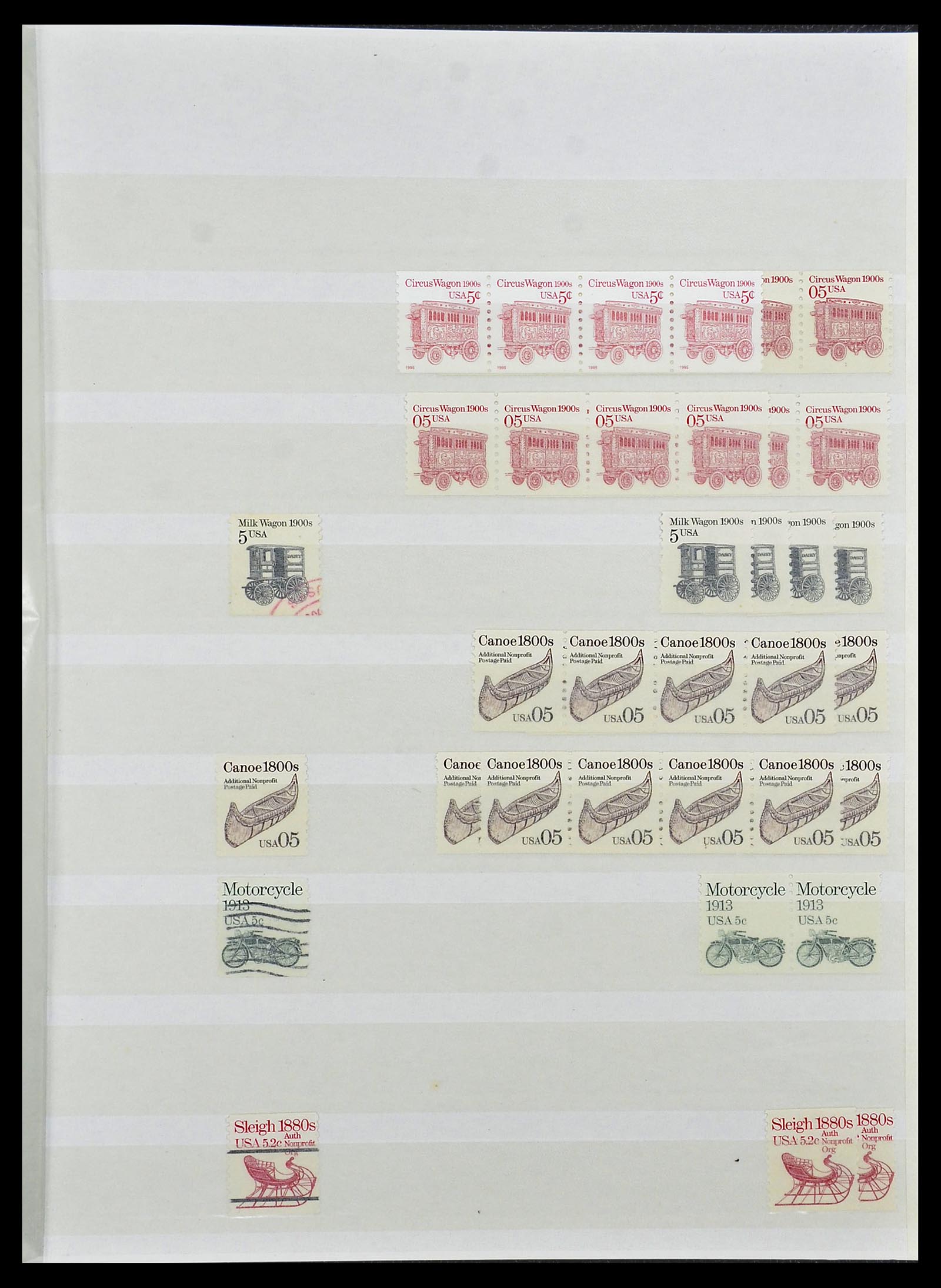 34513 045 - Stamp Collection 34513 USA 1945-1995.