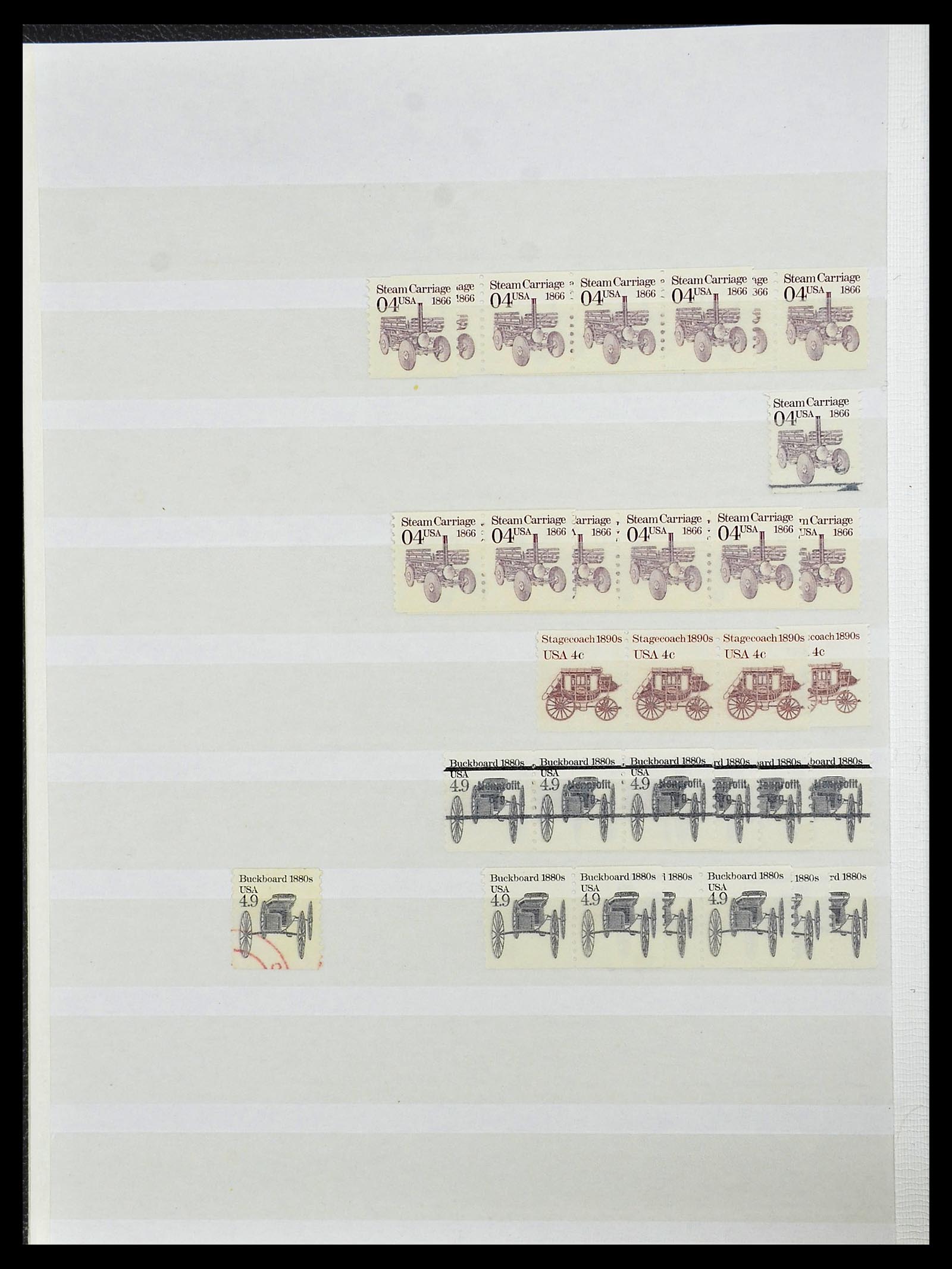 34513 046 - Postzegelverzameling 34513 USA 1945-1995.