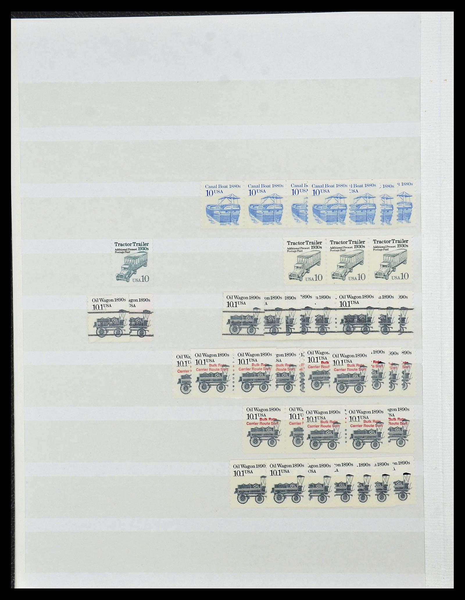 34513 049 - Postzegelverzameling 34513 USA 1945-1995.