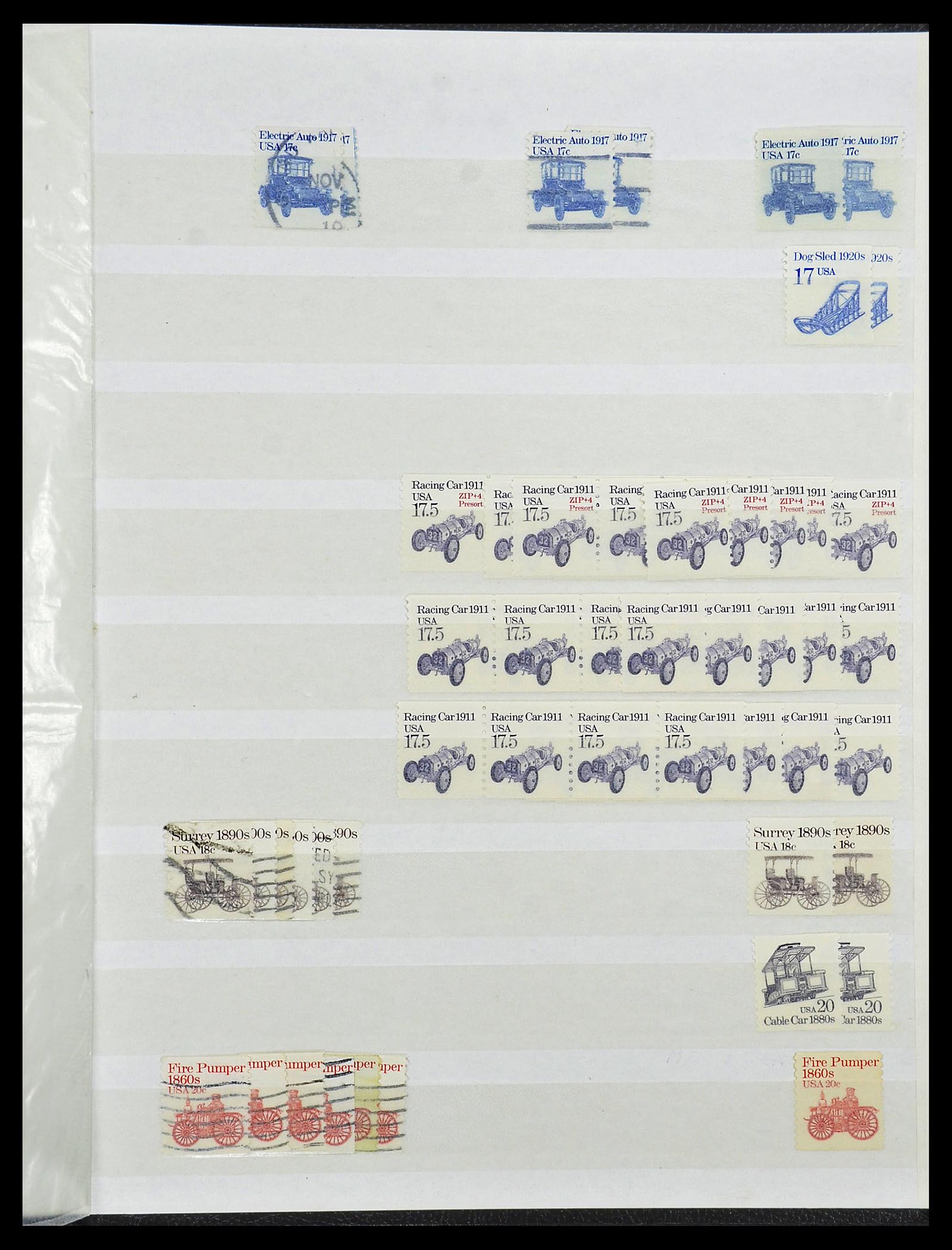 34513 051 - Postzegelverzameling 34513 USA 1945-1995.