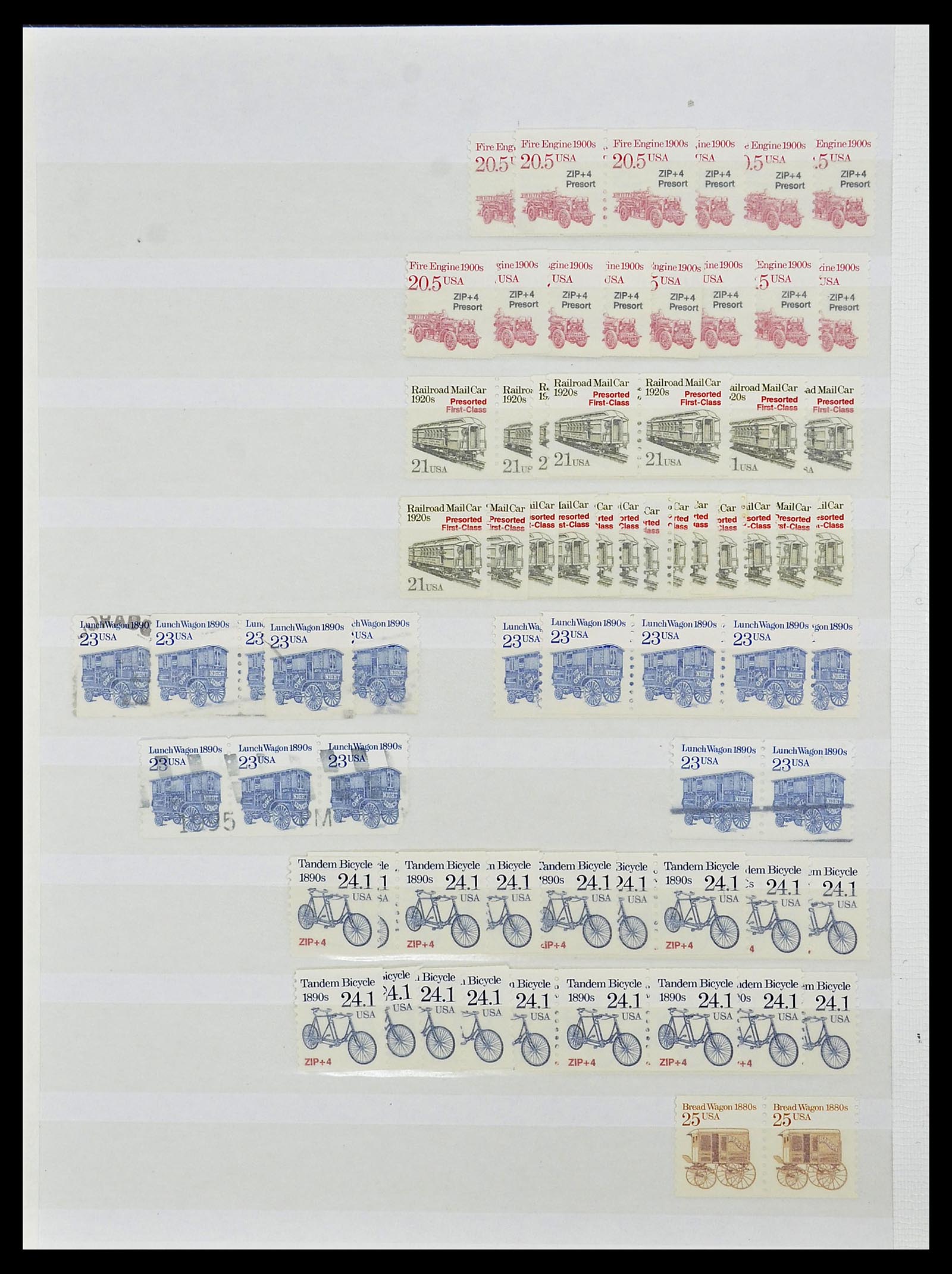 34513 053 - Postzegelverzameling 34513 USA 1945-1995.