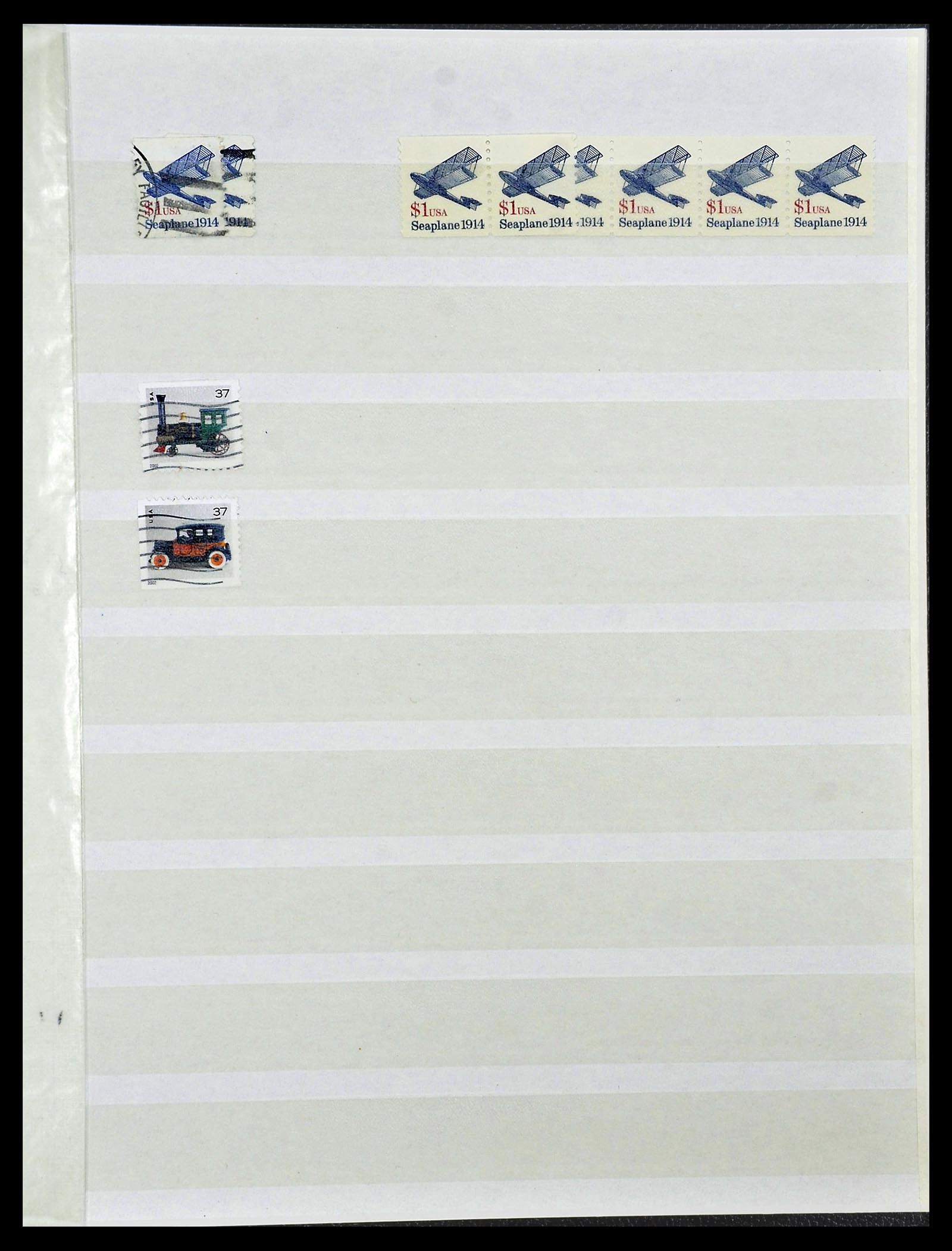 34513 054 - Postzegelverzameling 34513 USA 1945-1995.