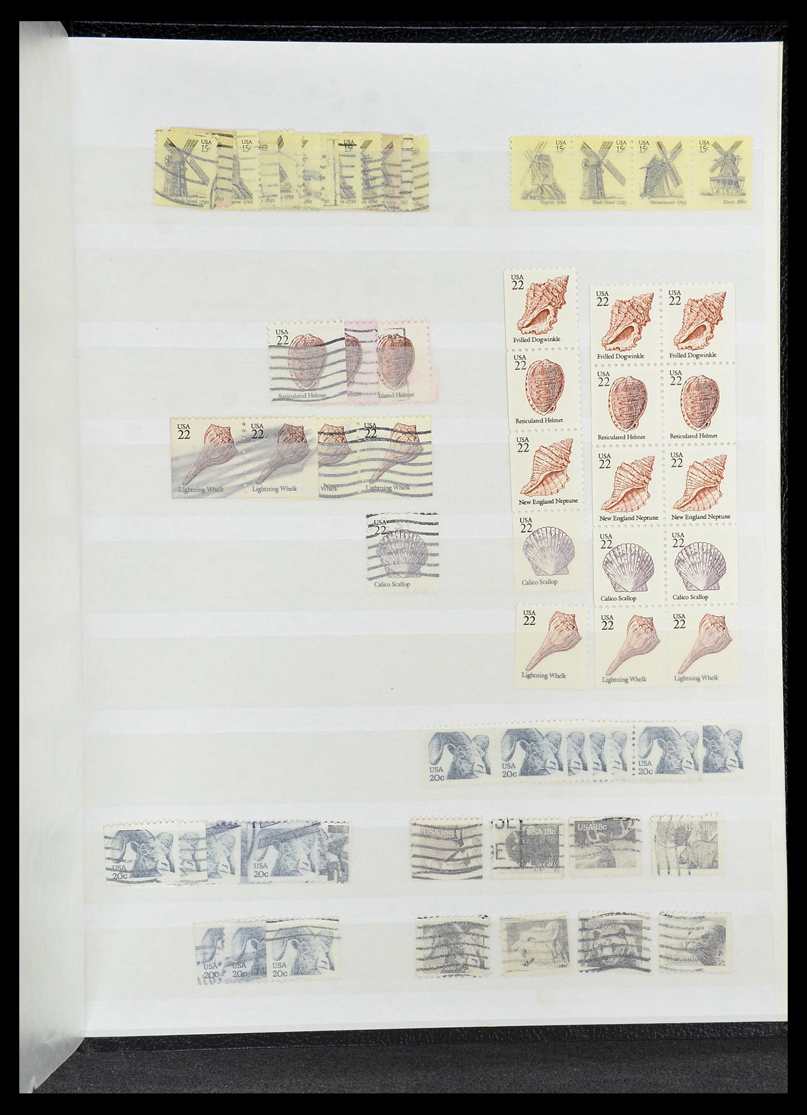 34513 056 - Postzegelverzameling 34513 USA 1945-1995.
