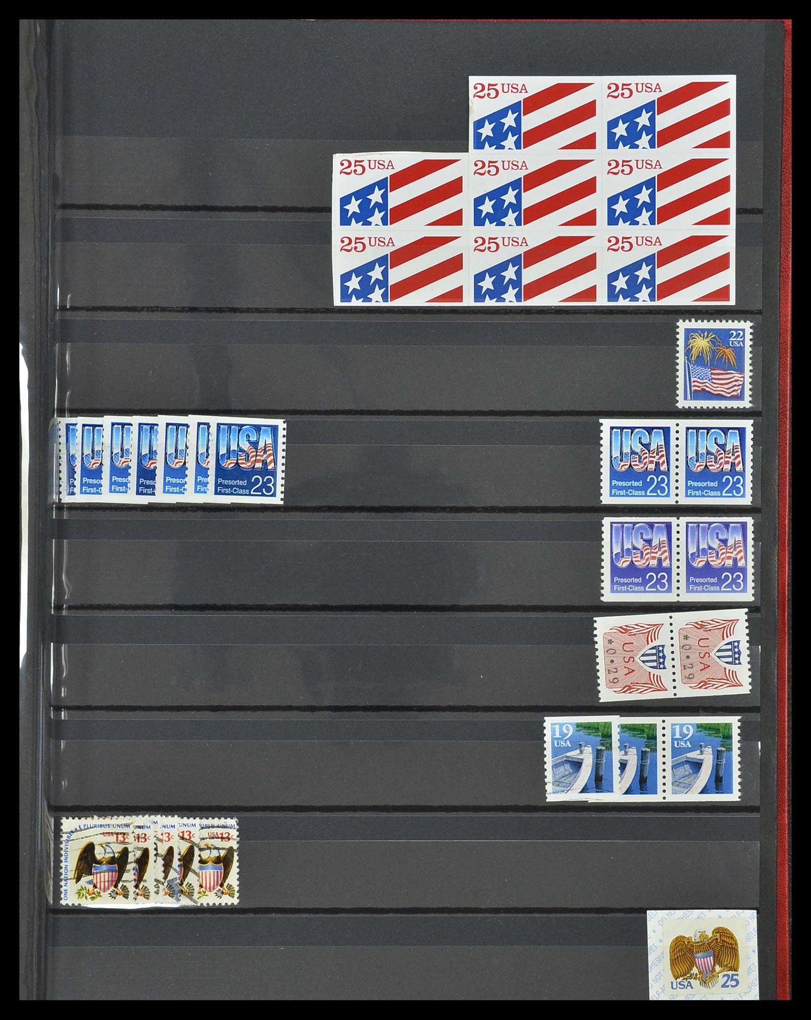 34513 058 - Stamp Collection 34513 USA 1945-1995.