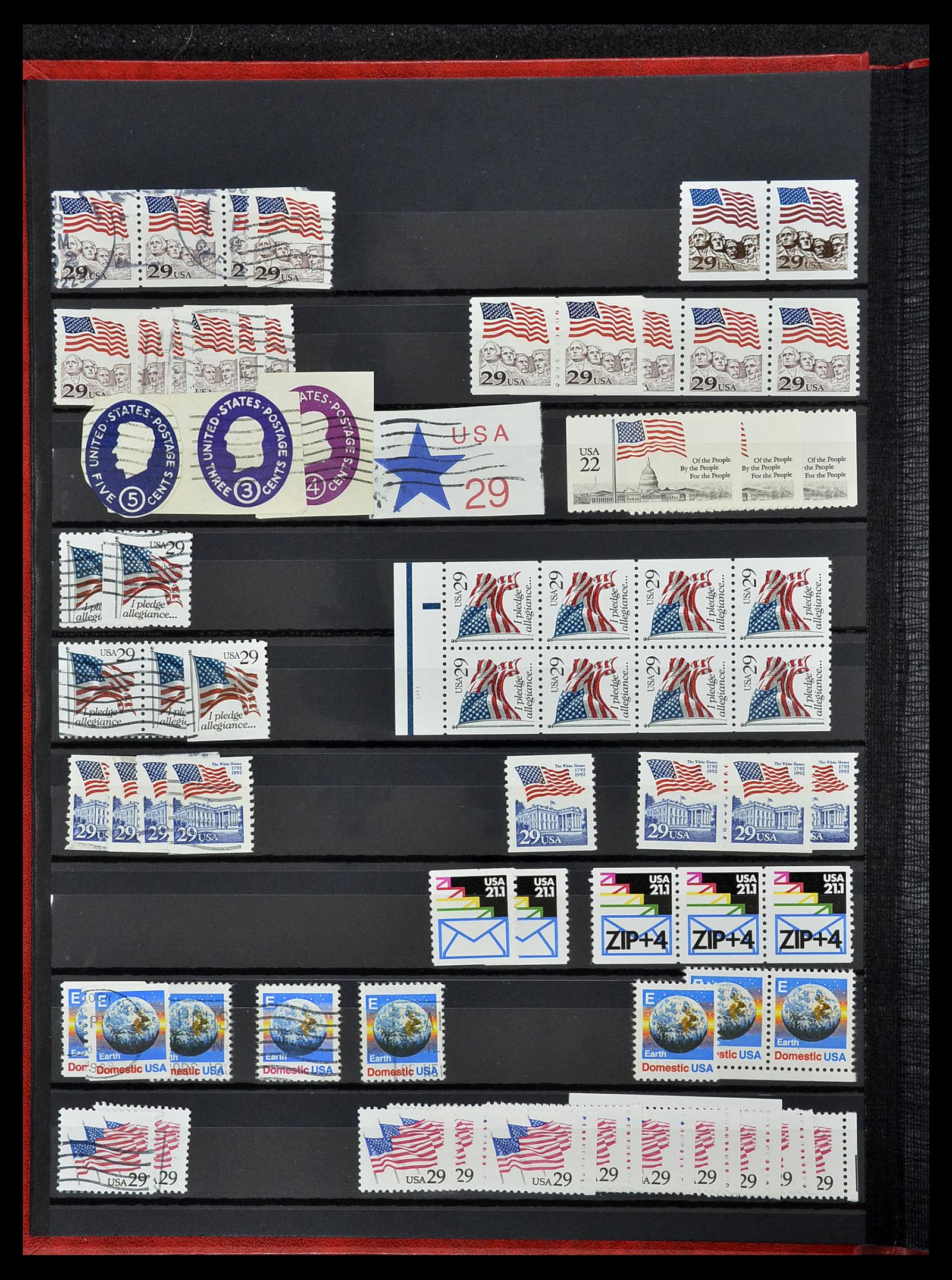 34513 062 - Postzegelverzameling 34513 USA 1945-1995.