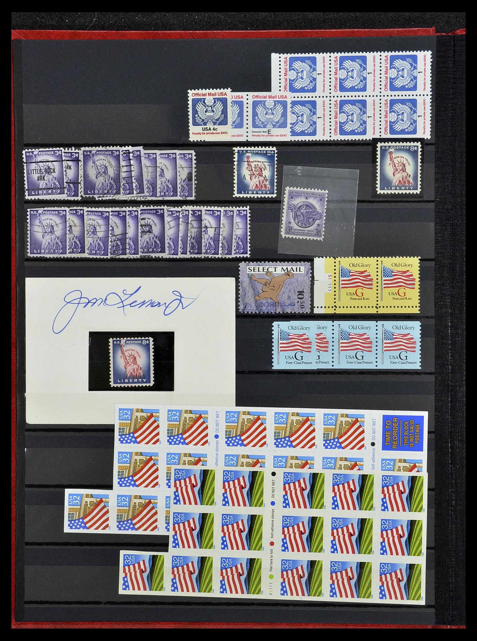 34513 063 - Stamp Collection 34513 USA 1945-1995.