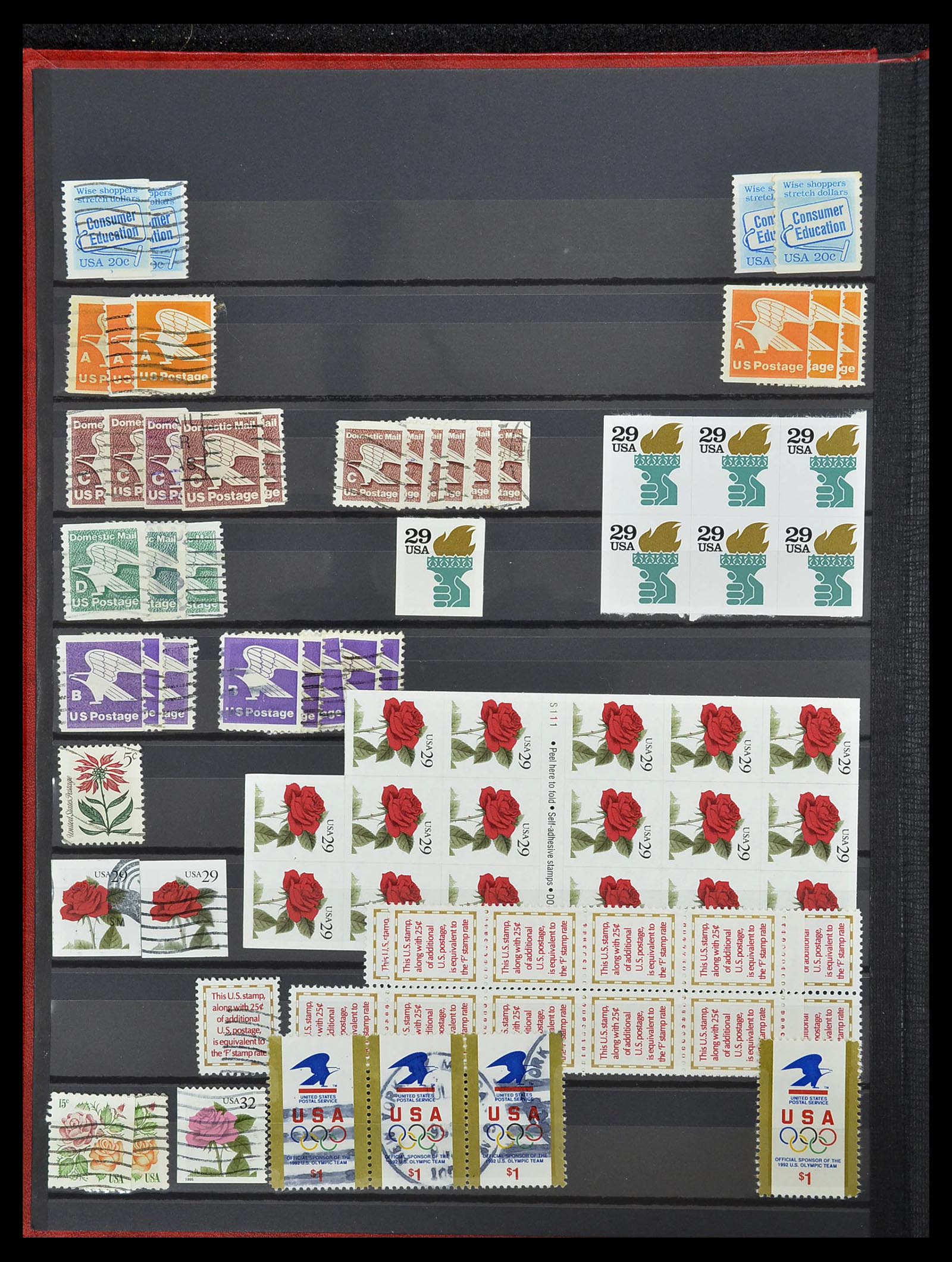 34513 066 - Stamp Collection 34513 USA 1945-1995.