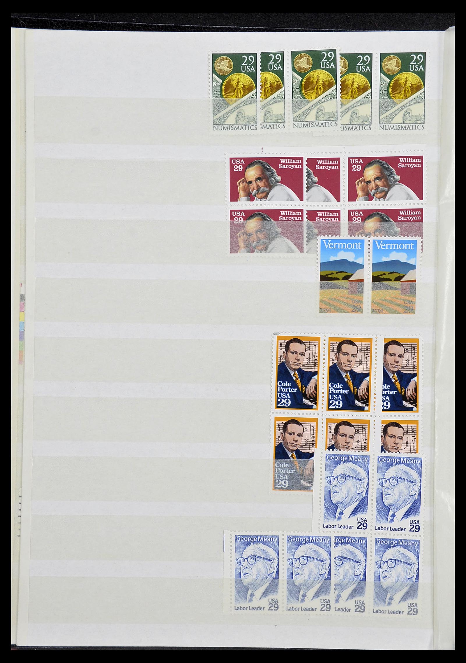 34513 081 - Postzegelverzameling 34513 USA 1945-1995.