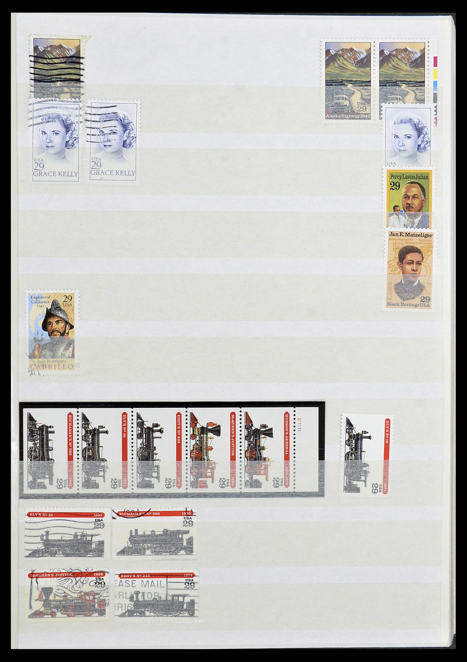 34513 082 - Stamp Collection 34513 USA 1945-1995.