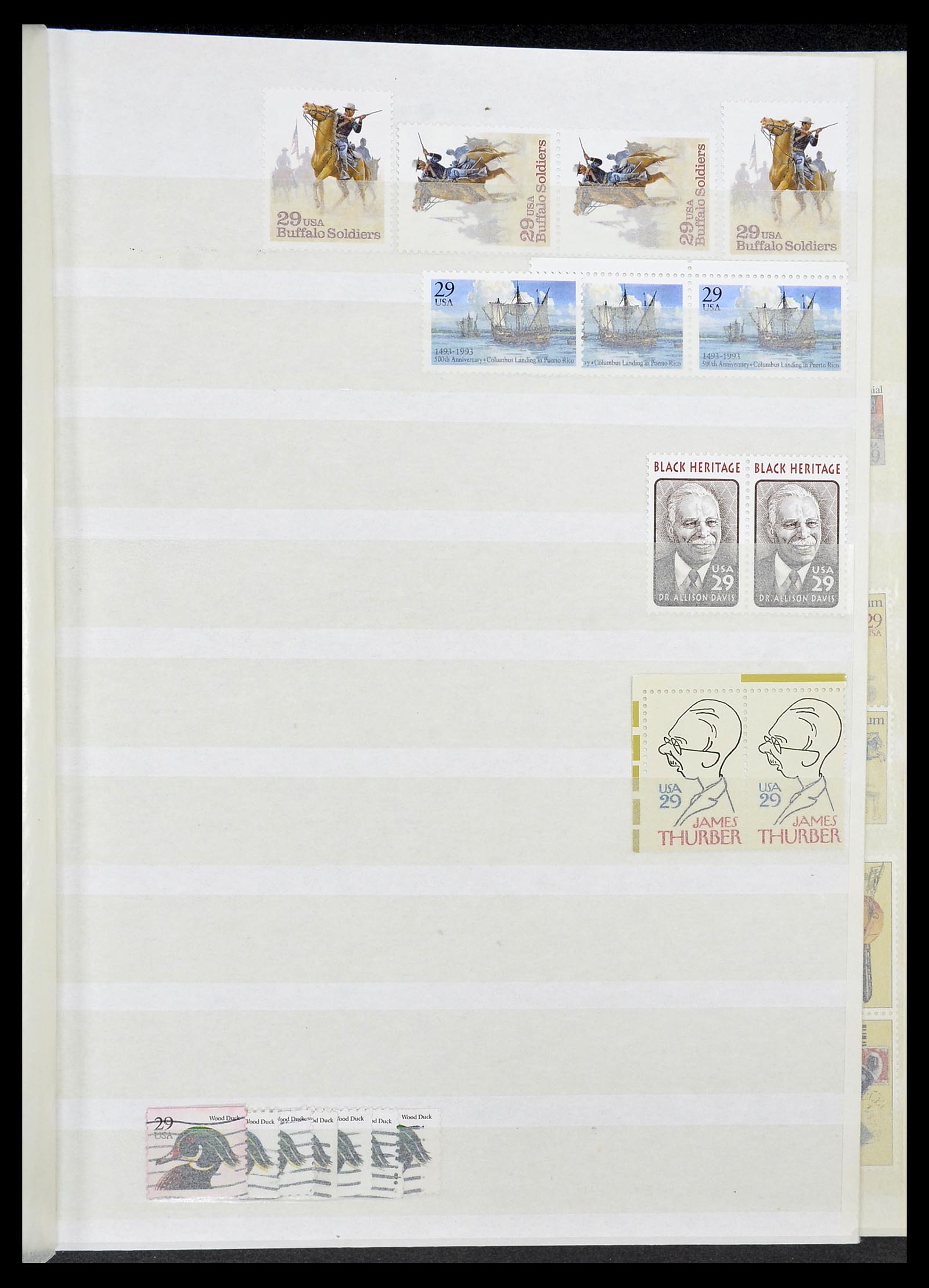 34513 084 - Postzegelverzameling 34513 USA 1945-1995.