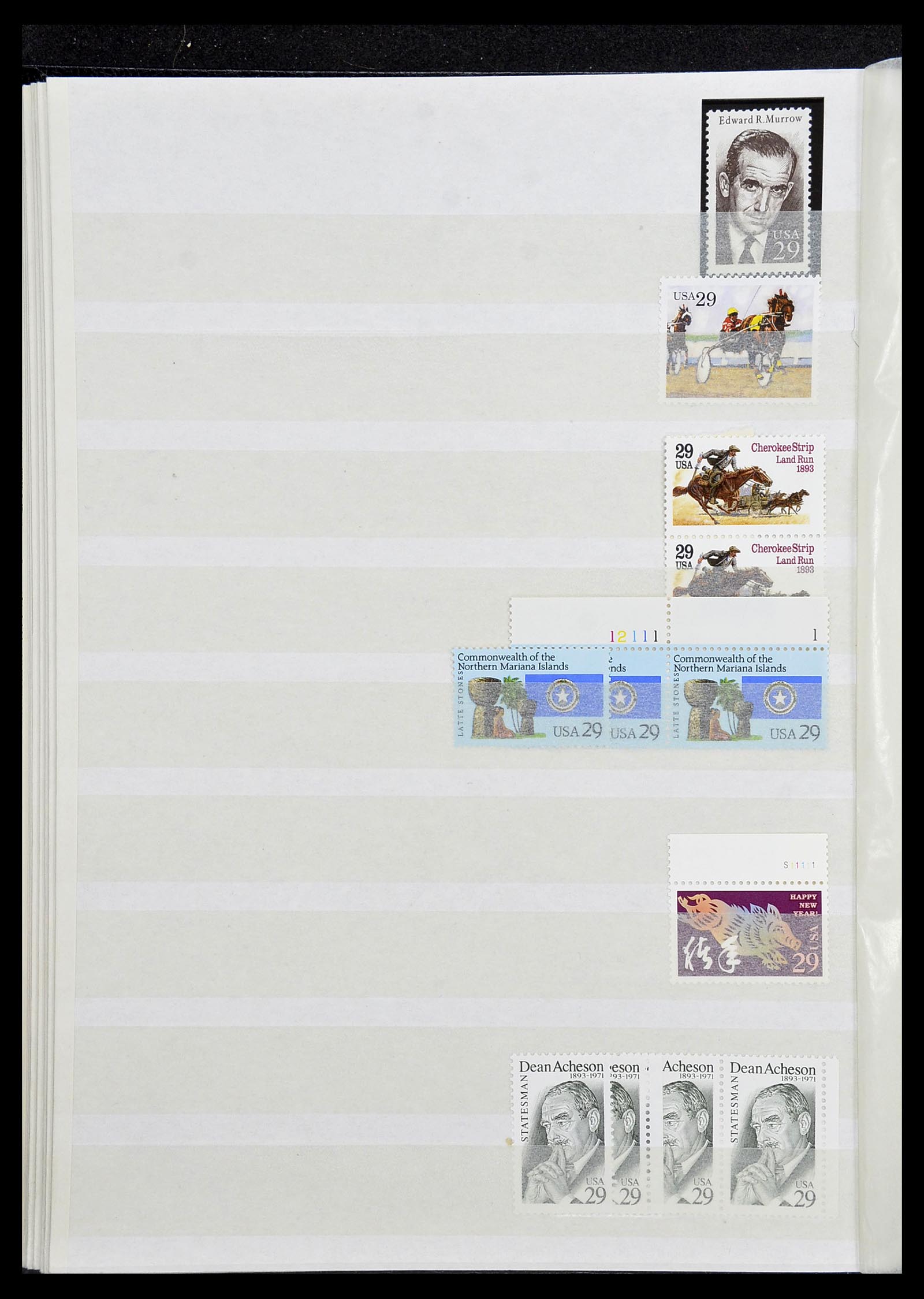 34513 085 - Postzegelverzameling 34513 USA 1945-1995.