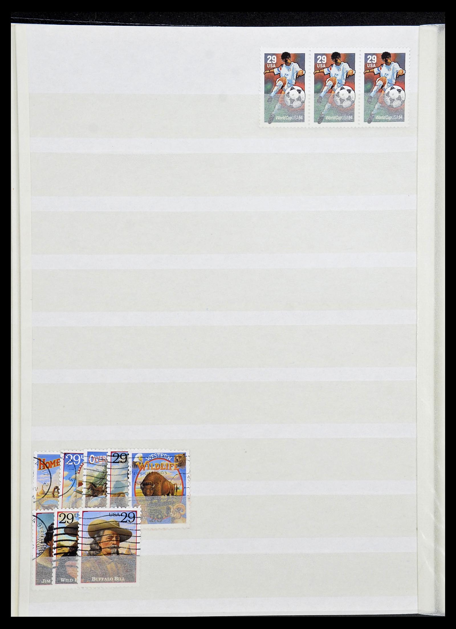 34513 088 - Postzegelverzameling 34513 USA 1945-1995.