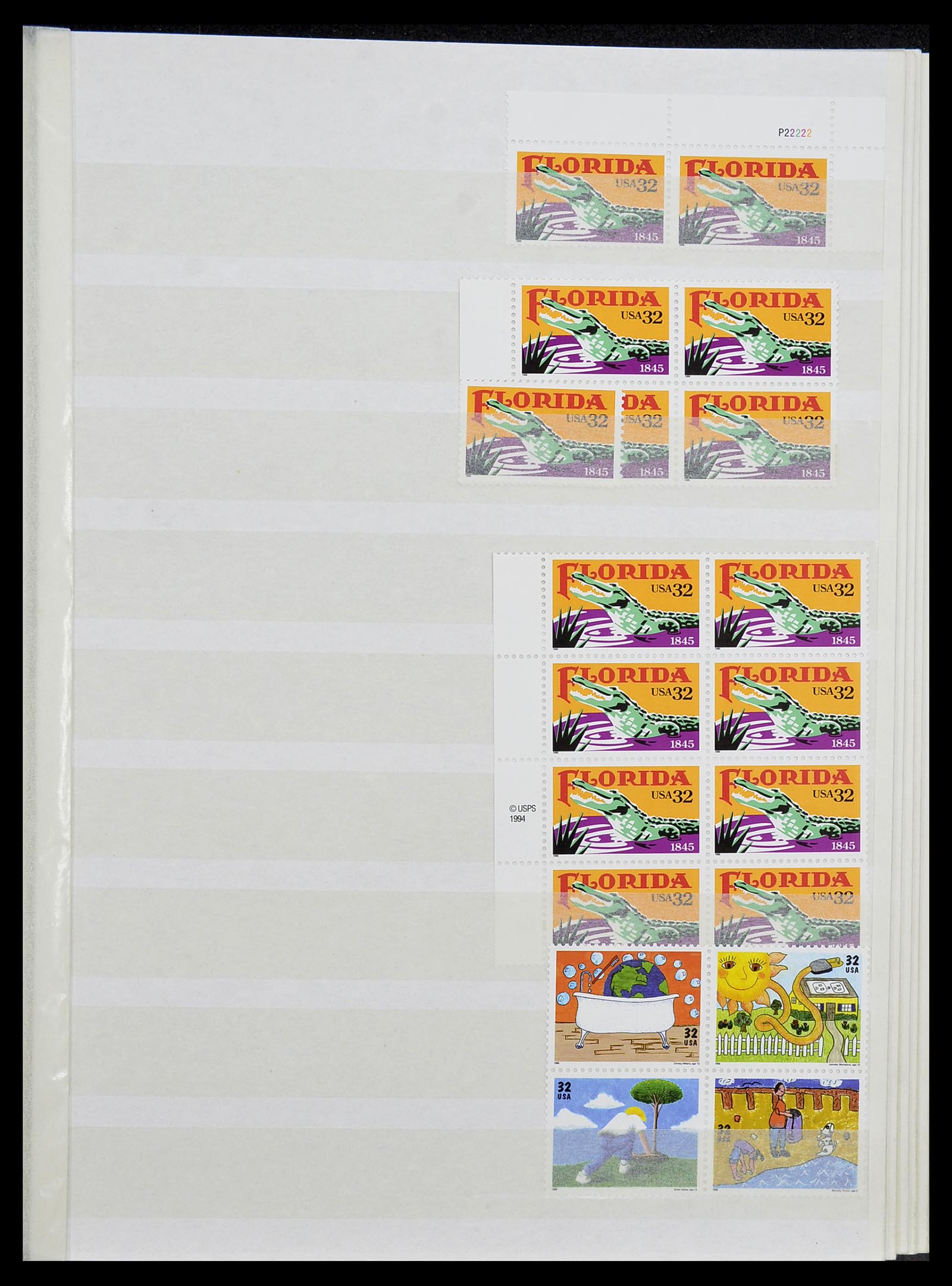 34513 089 - Stamp Collection 34513 USA 1945-1995.