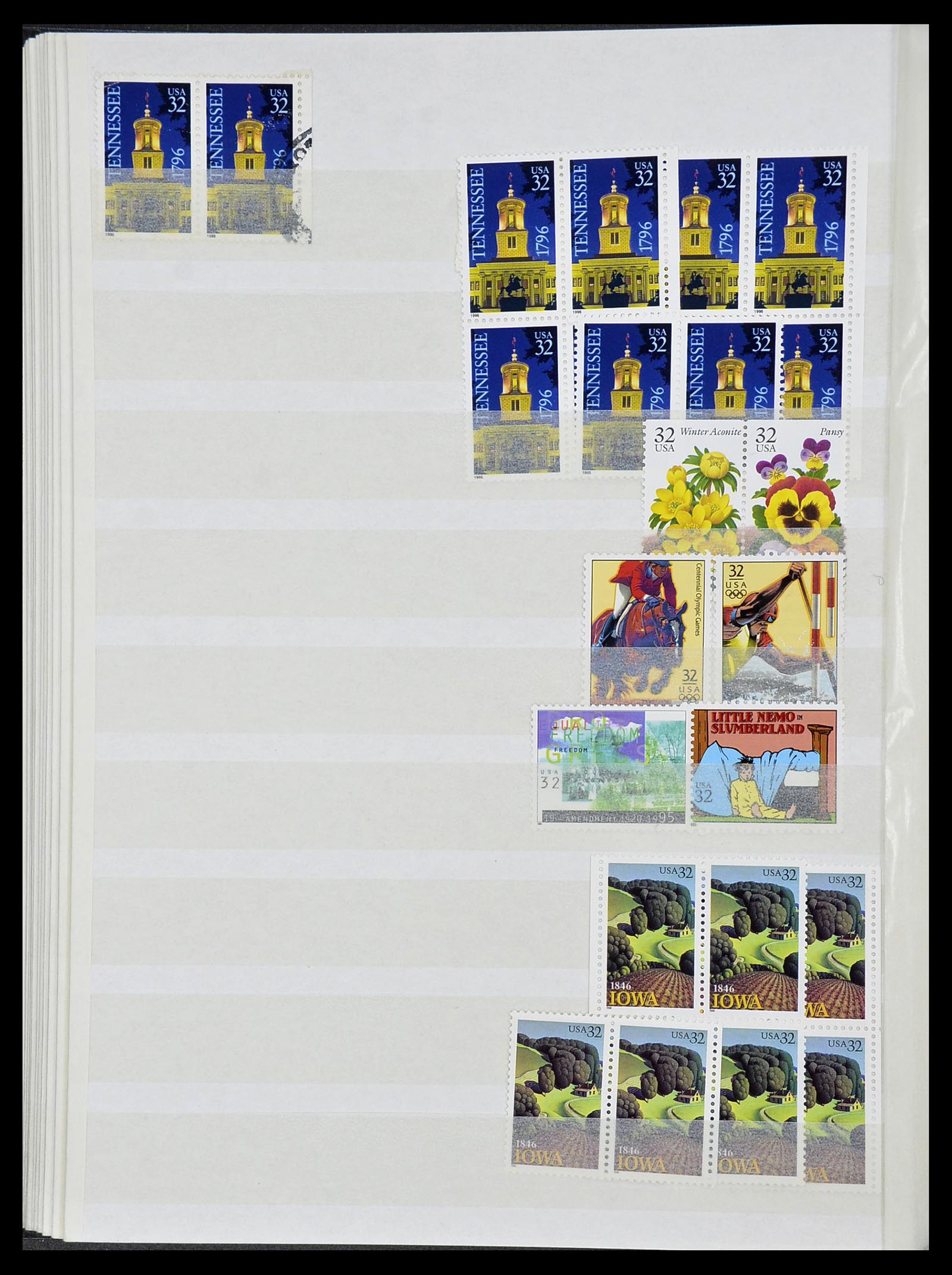 34513 095 - Stamp Collection 34513 USA 1945-1995.