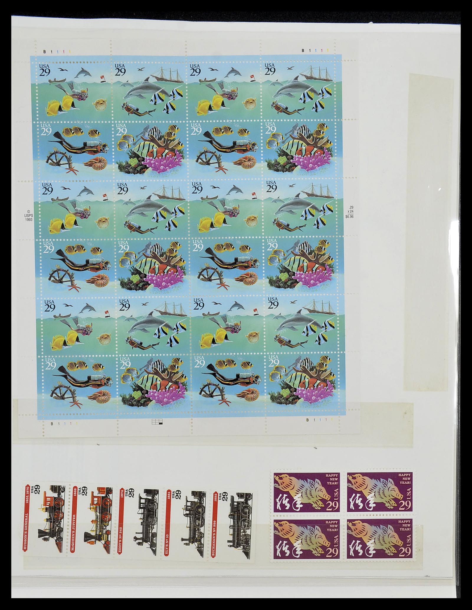 34513 169 - Stamp Collection 34513 USA 1945-1995.
