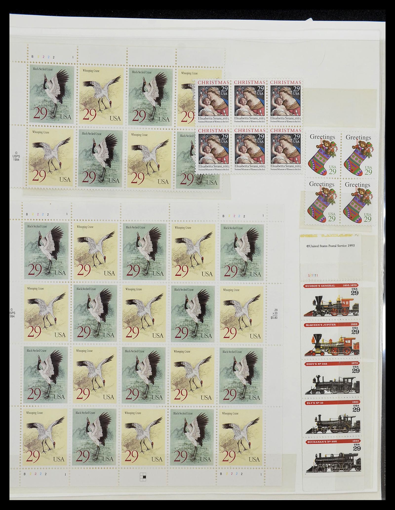 34513 170 - Stamp Collection 34513 USA 1945-1995.
