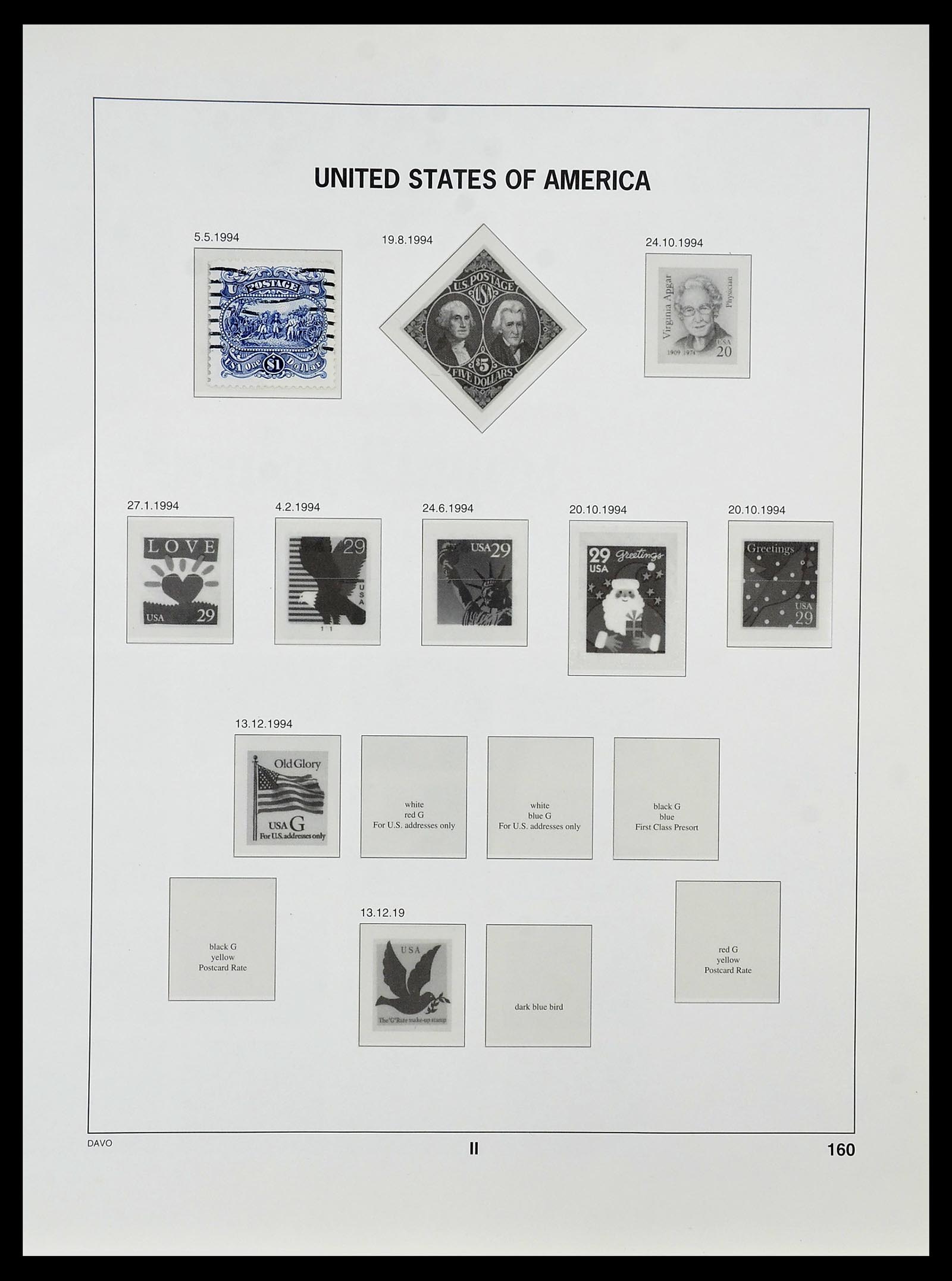 34513 177 - Stamp Collection 34513 USA 1945-1995.