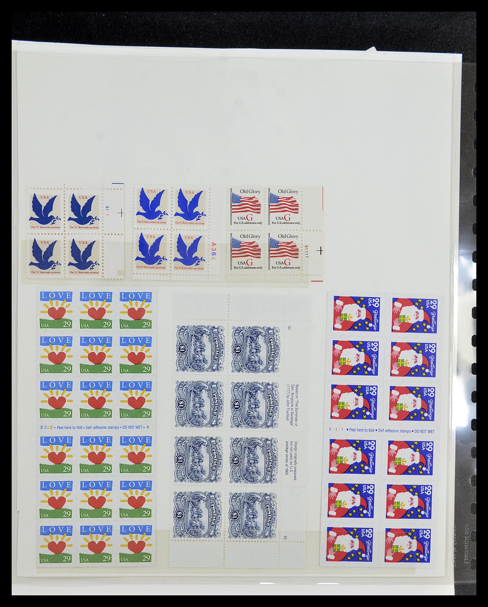 34513 179 - Postzegelverzameling 34513 USA 1945-1995.
