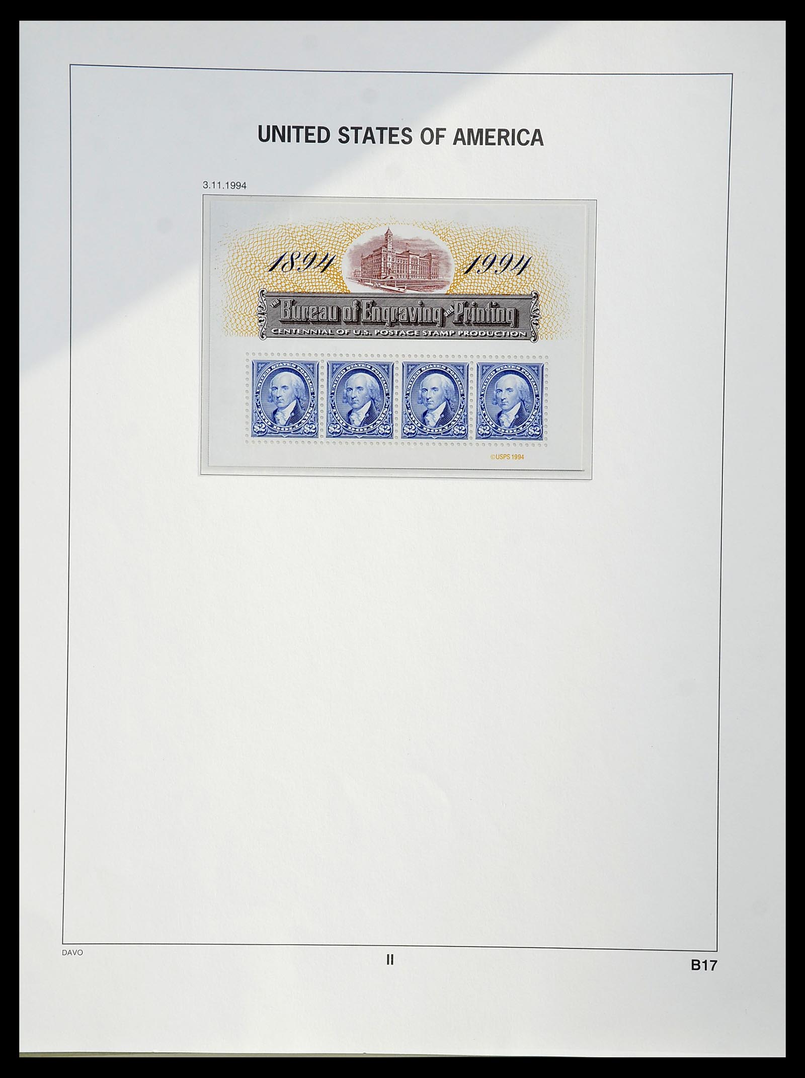 34513 206 - Stamp Collection 34513 USA 1945-1995.