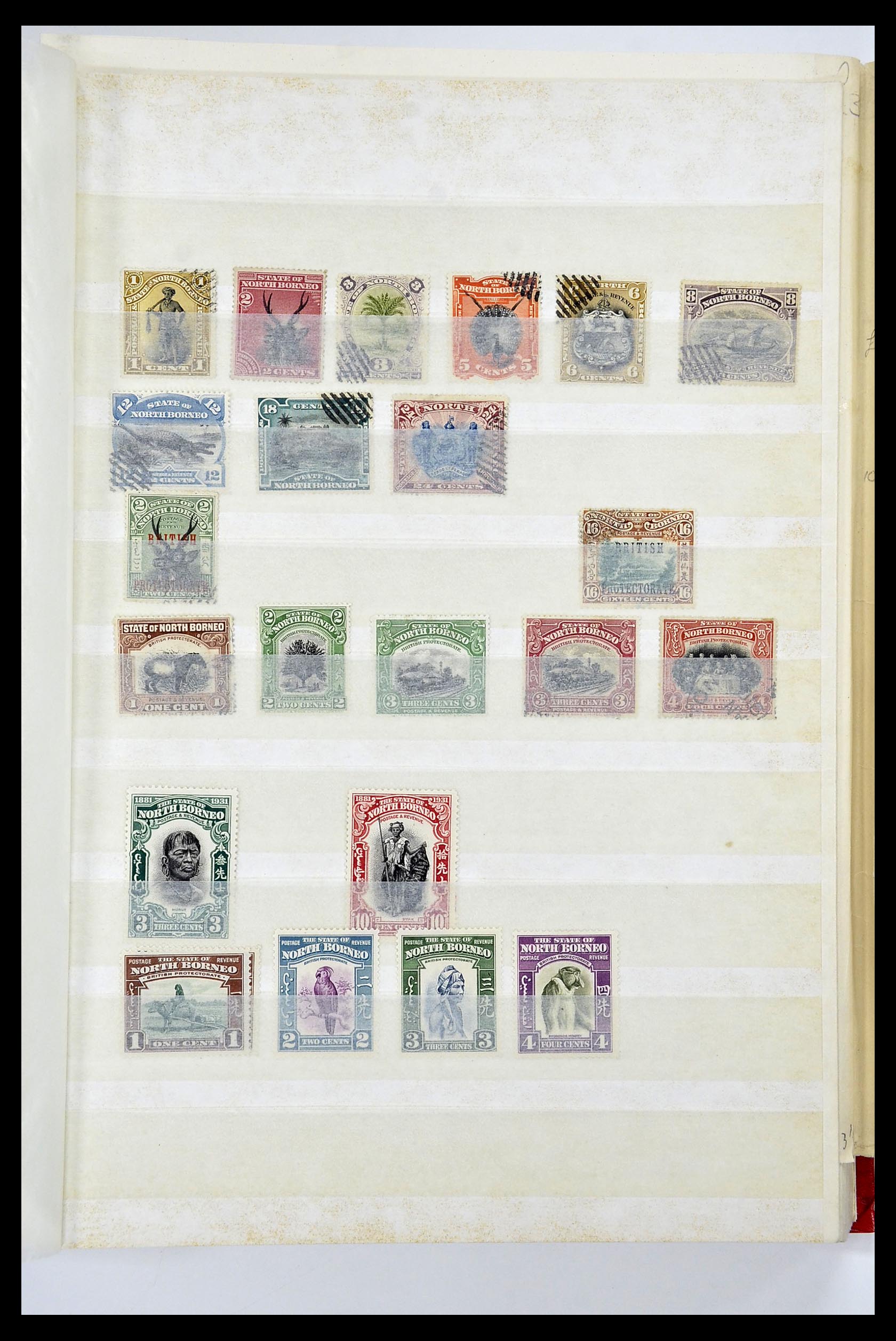 34514 022 - Postzegelverzameling 34514 Maleisië en Singapore 1945-2008.