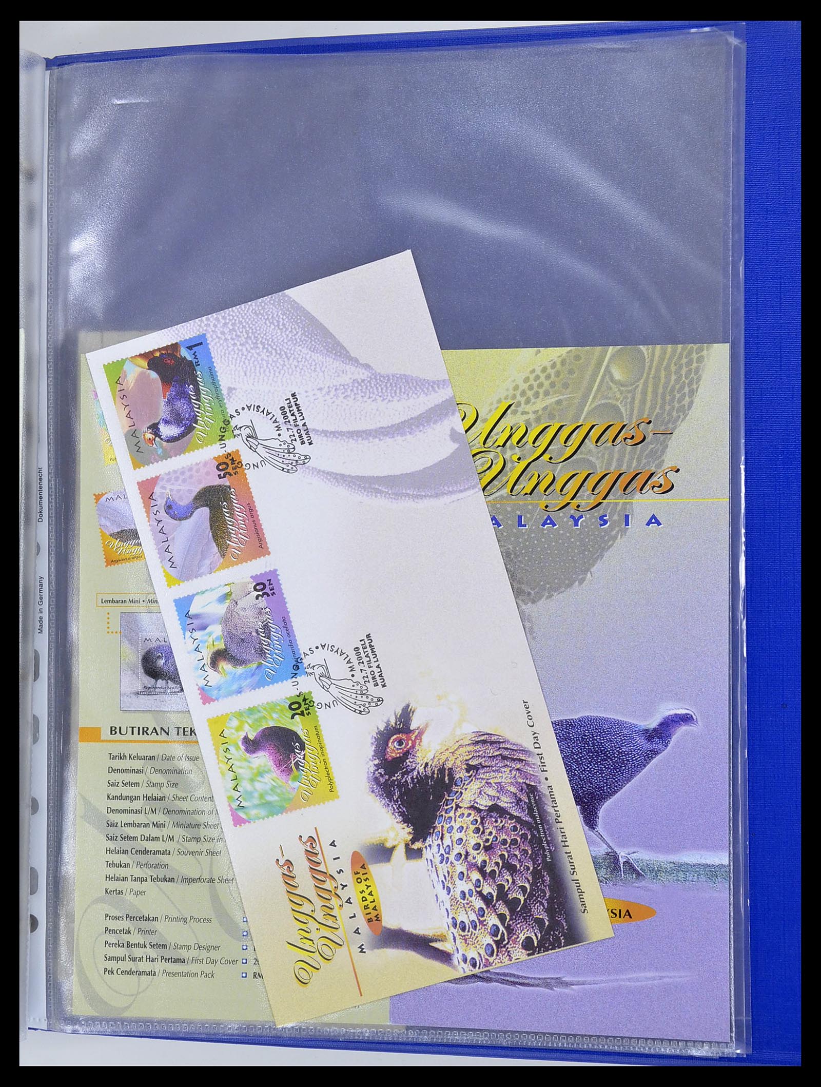 34514 130 - Postzegelverzameling 34514 Maleisië en Singapore 1945-2008.
