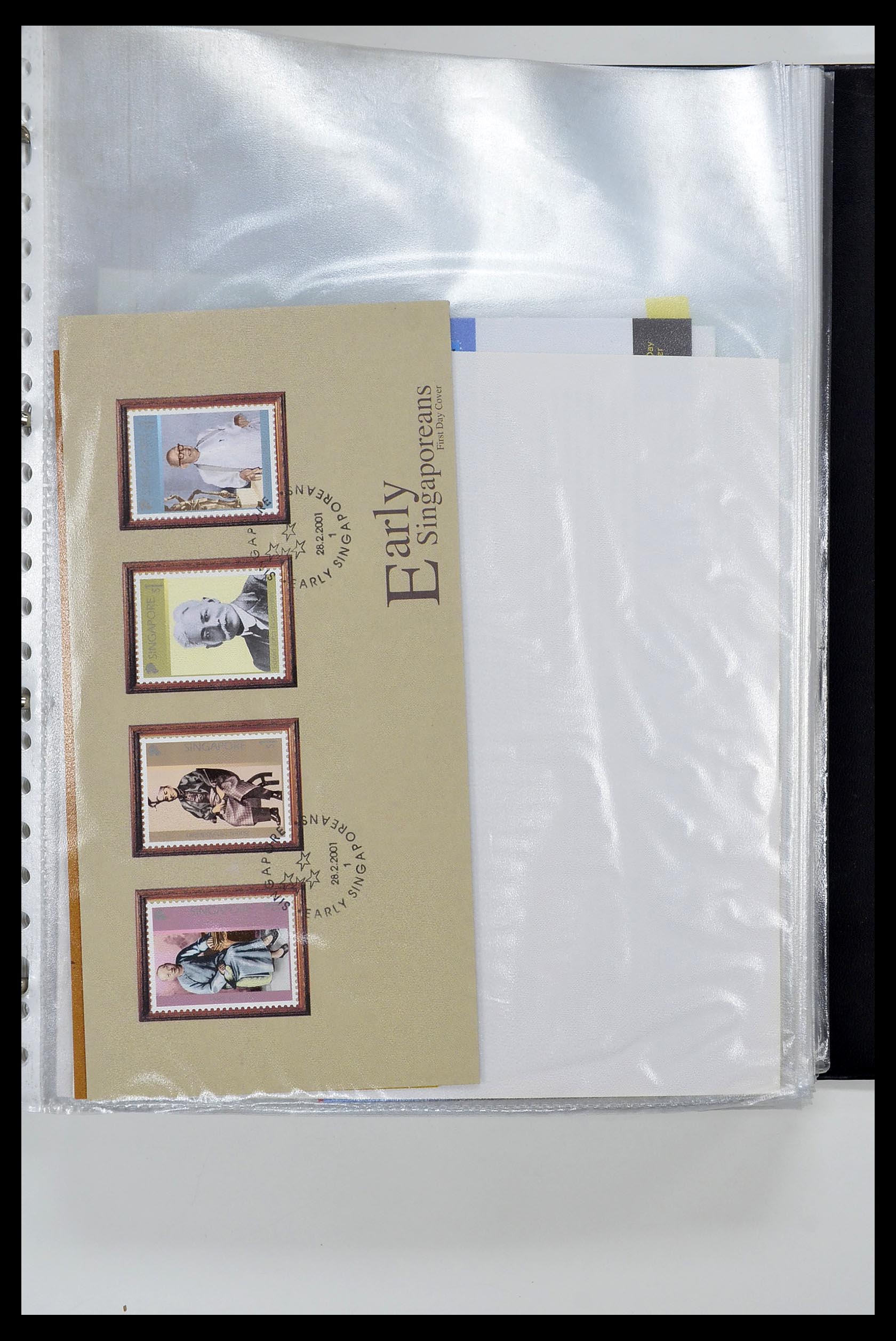 34514 133 - Postzegelverzameling 34514 Maleisië en Singapore 1945-2008.