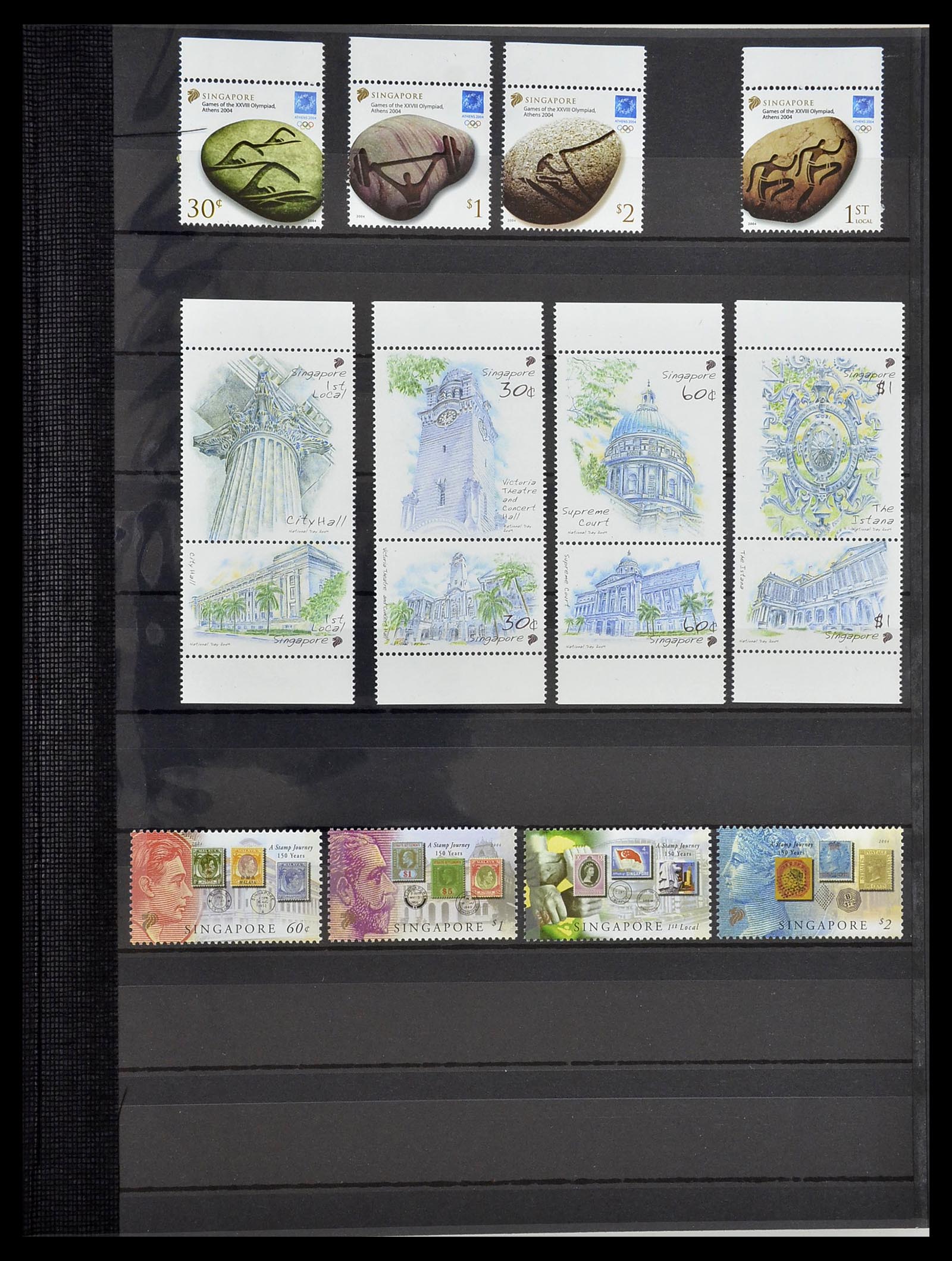 34514 248 - Postzegelverzameling 34514 Maleisië en Singapore 1945-2008.