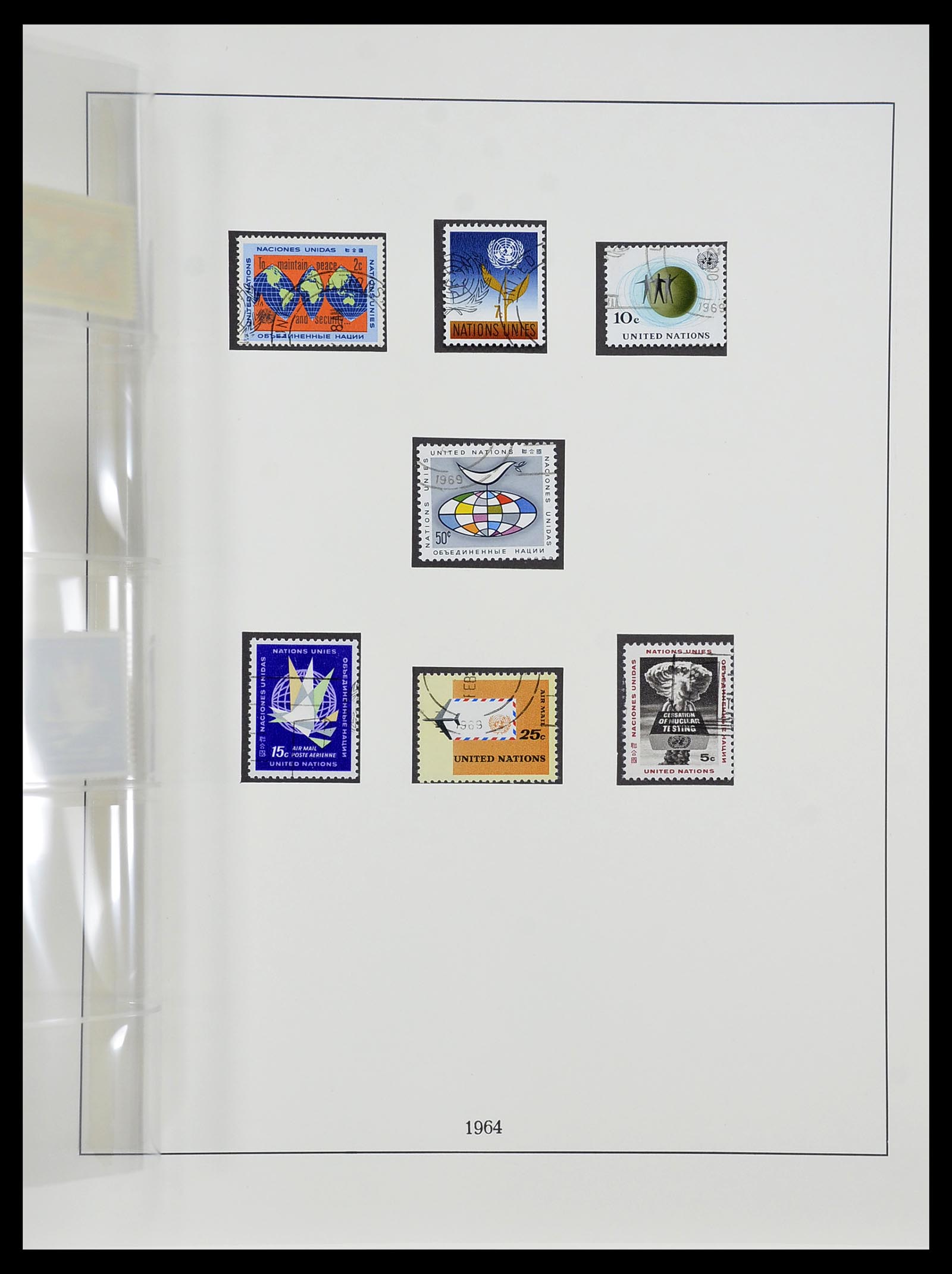 34515 031 - Postzegelverzameling 34515 Verenigde Naties 1951-2005.