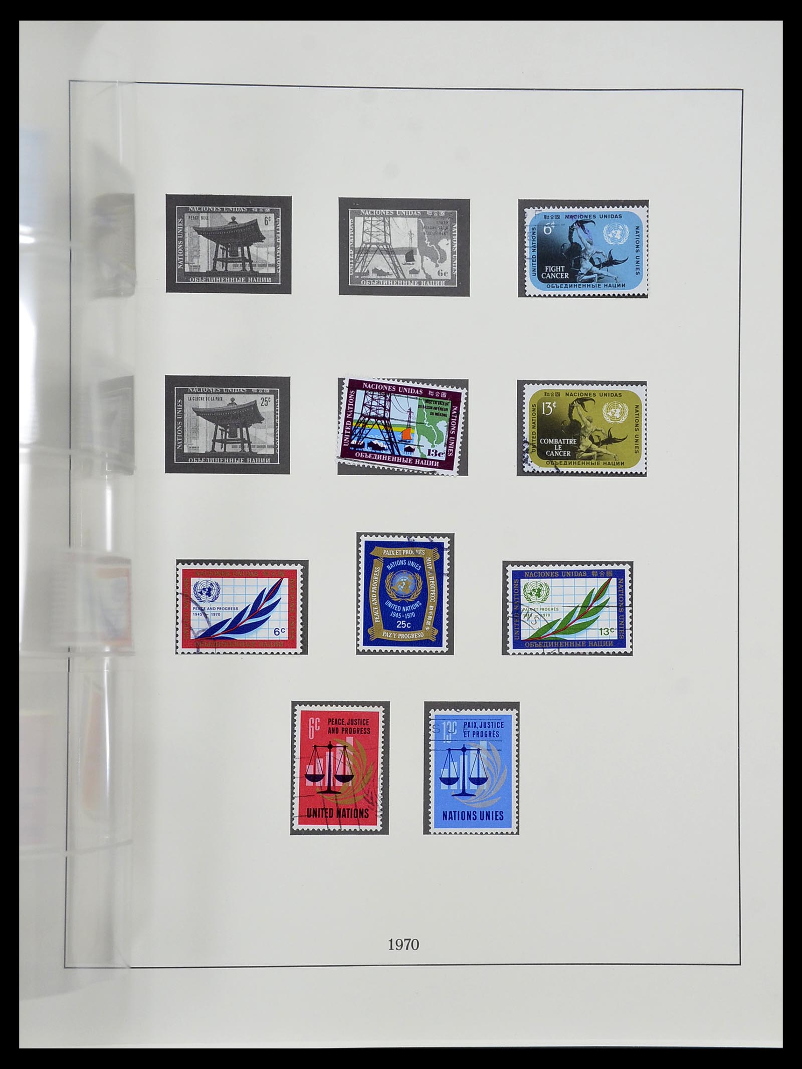 34515 049 - Postzegelverzameling 34515 Verenigde Naties 1951-2005.