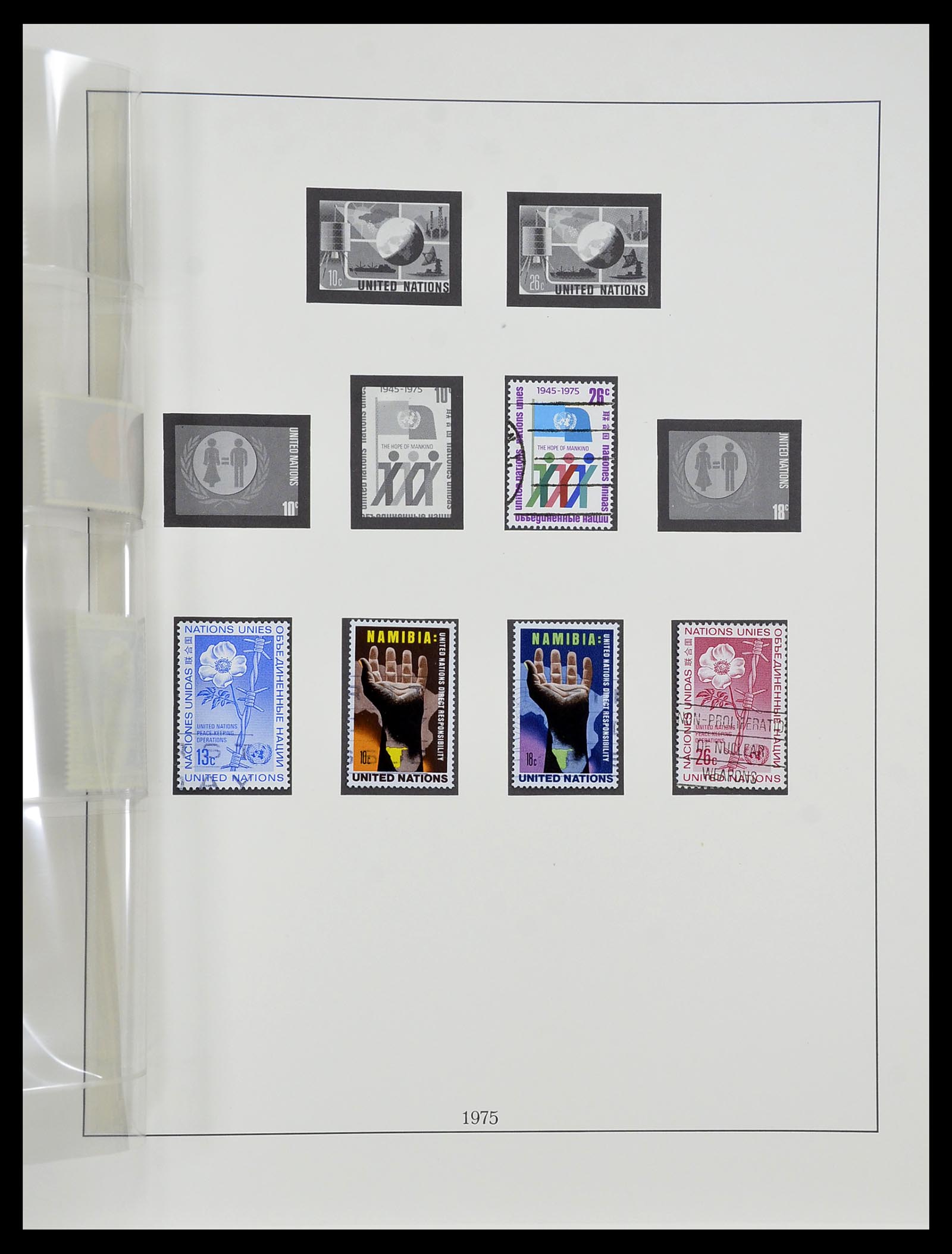 34515 060 - Postzegelverzameling 34515 Verenigde Naties 1951-2005.