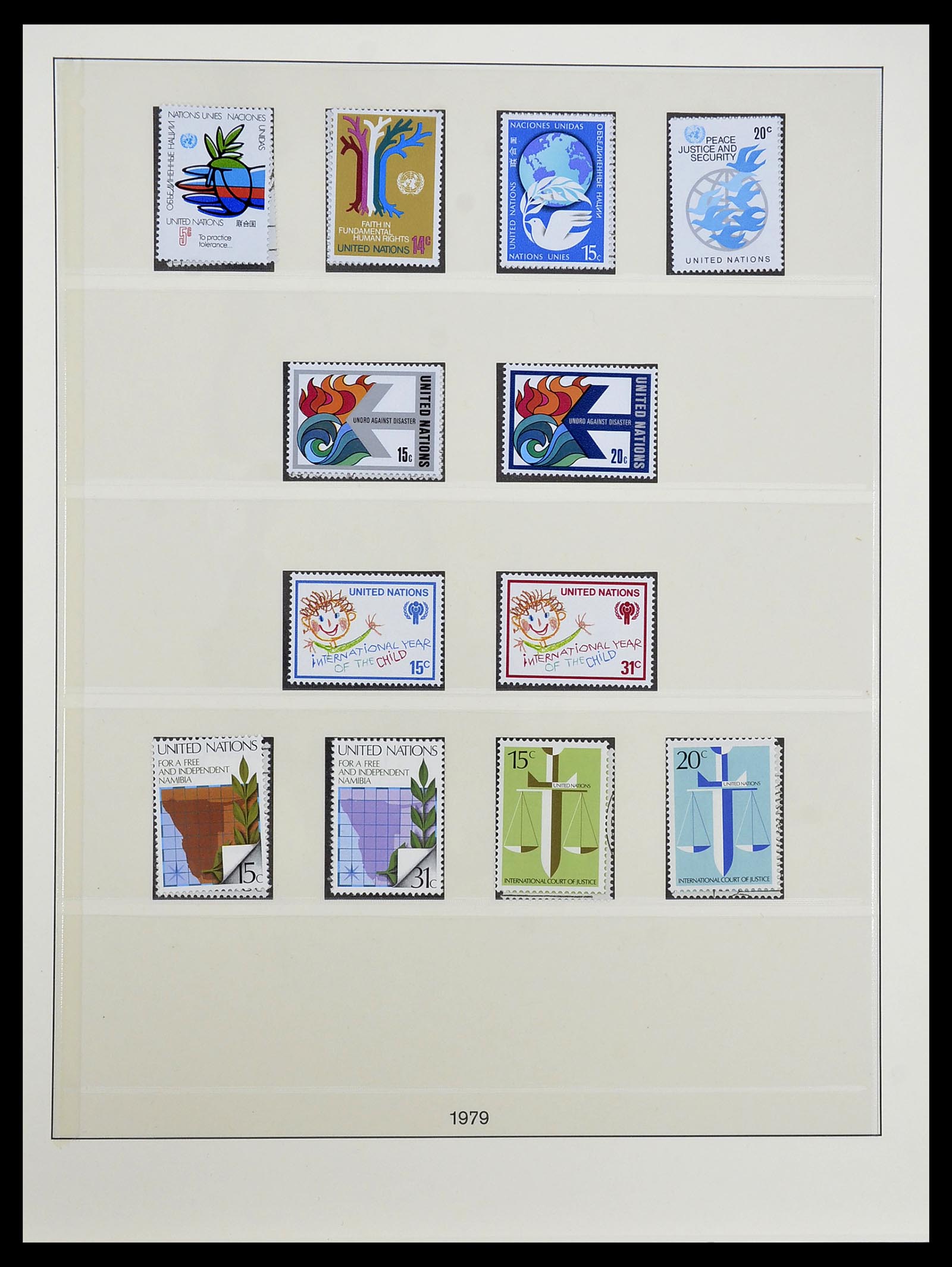 34515 069 - Postzegelverzameling 34515 Verenigde Naties 1951-2005.