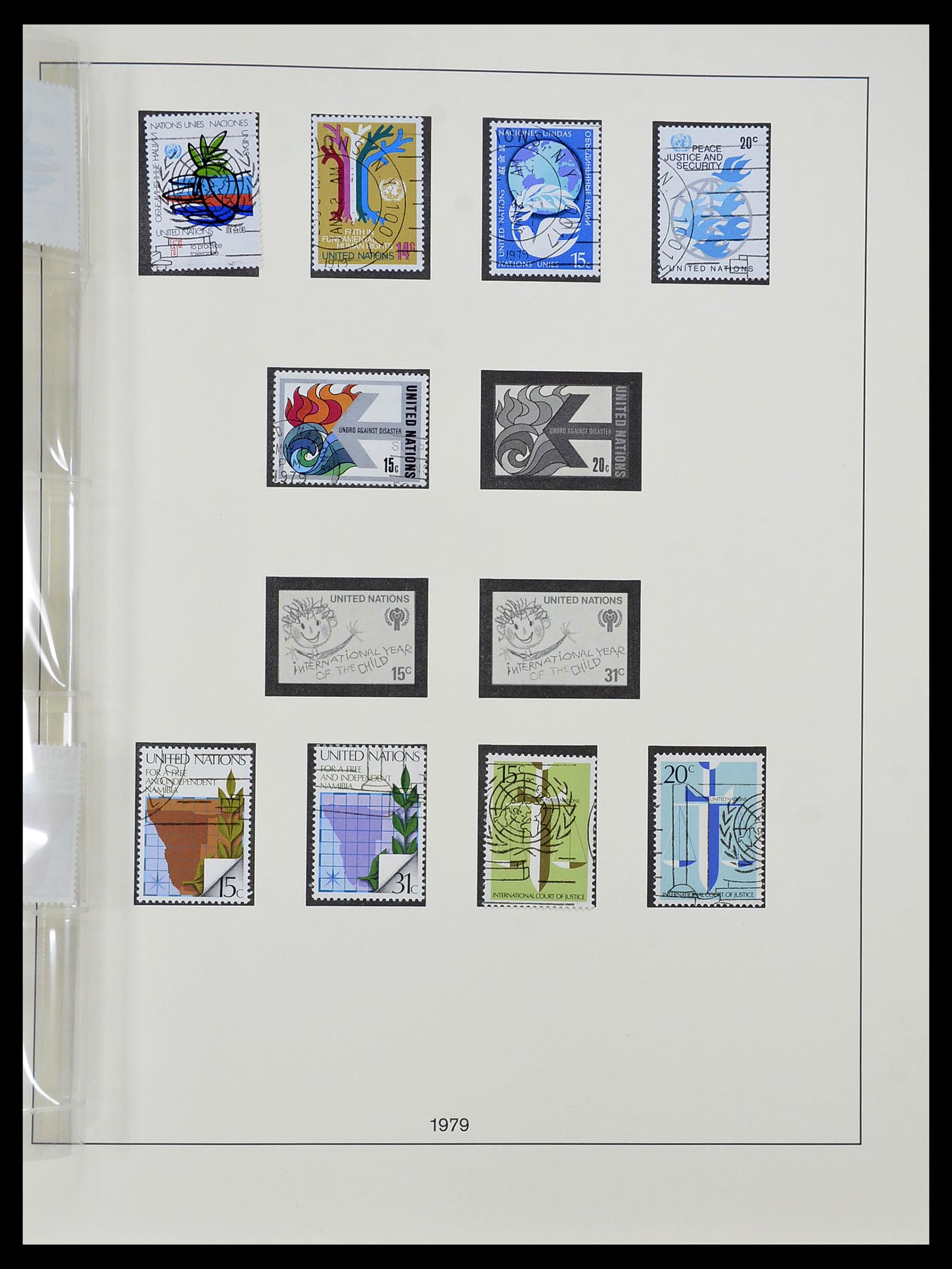 34515 070 - Postzegelverzameling 34515 Verenigde Naties 1951-2005.