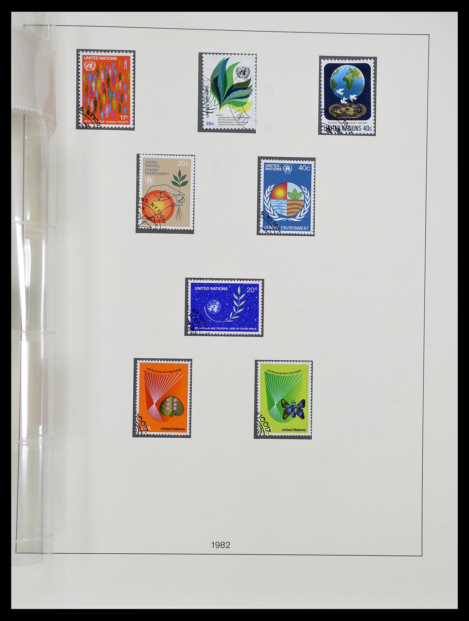 34515 079 - Postzegelverzameling 34515 Verenigde Naties 1951-2005.
