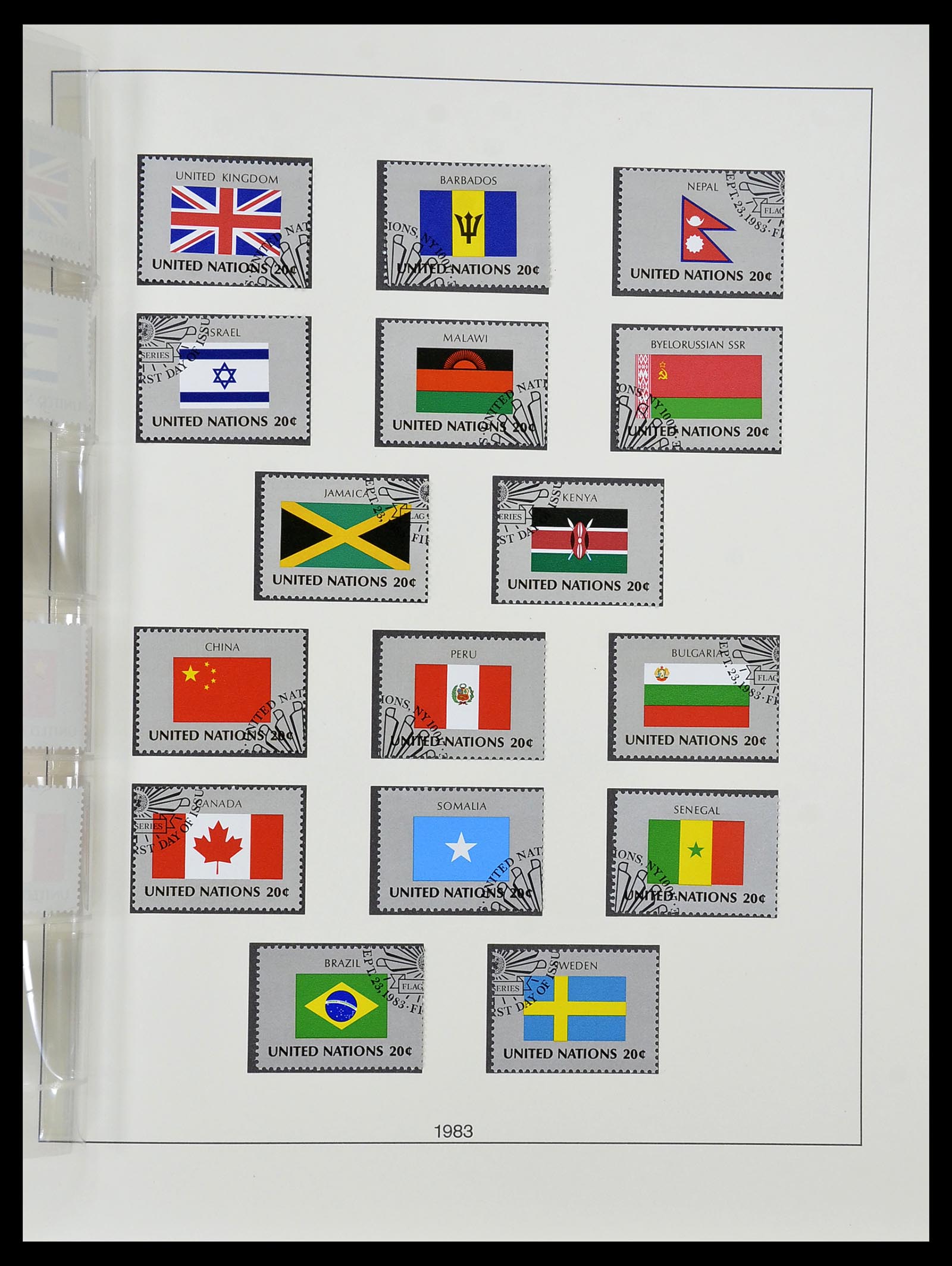 34515 085 - Postzegelverzameling 34515 Verenigde Naties 1951-2005.